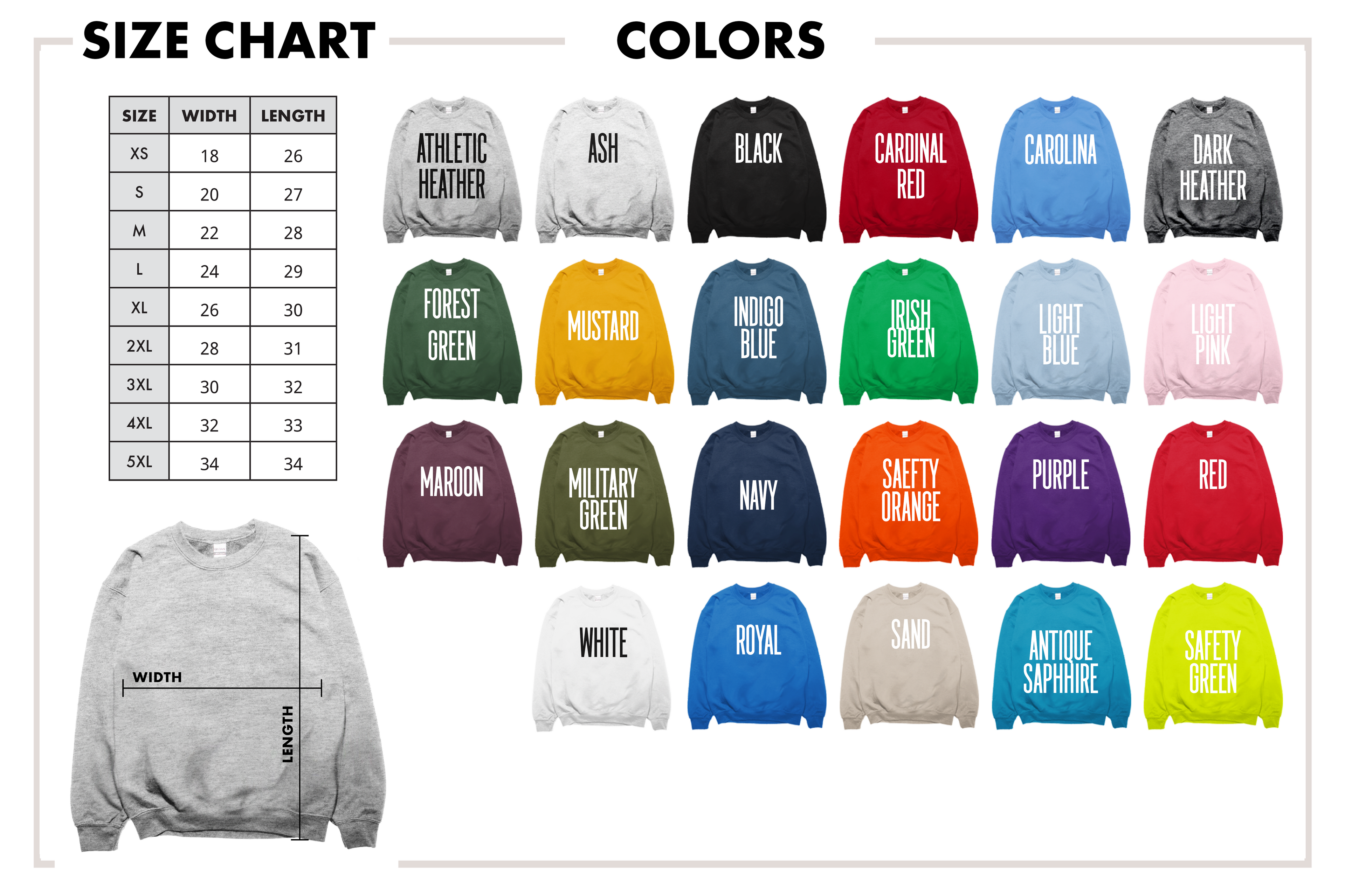 Canadian Babe Crewneck Sweatshirt — Retro Red Stacked Text