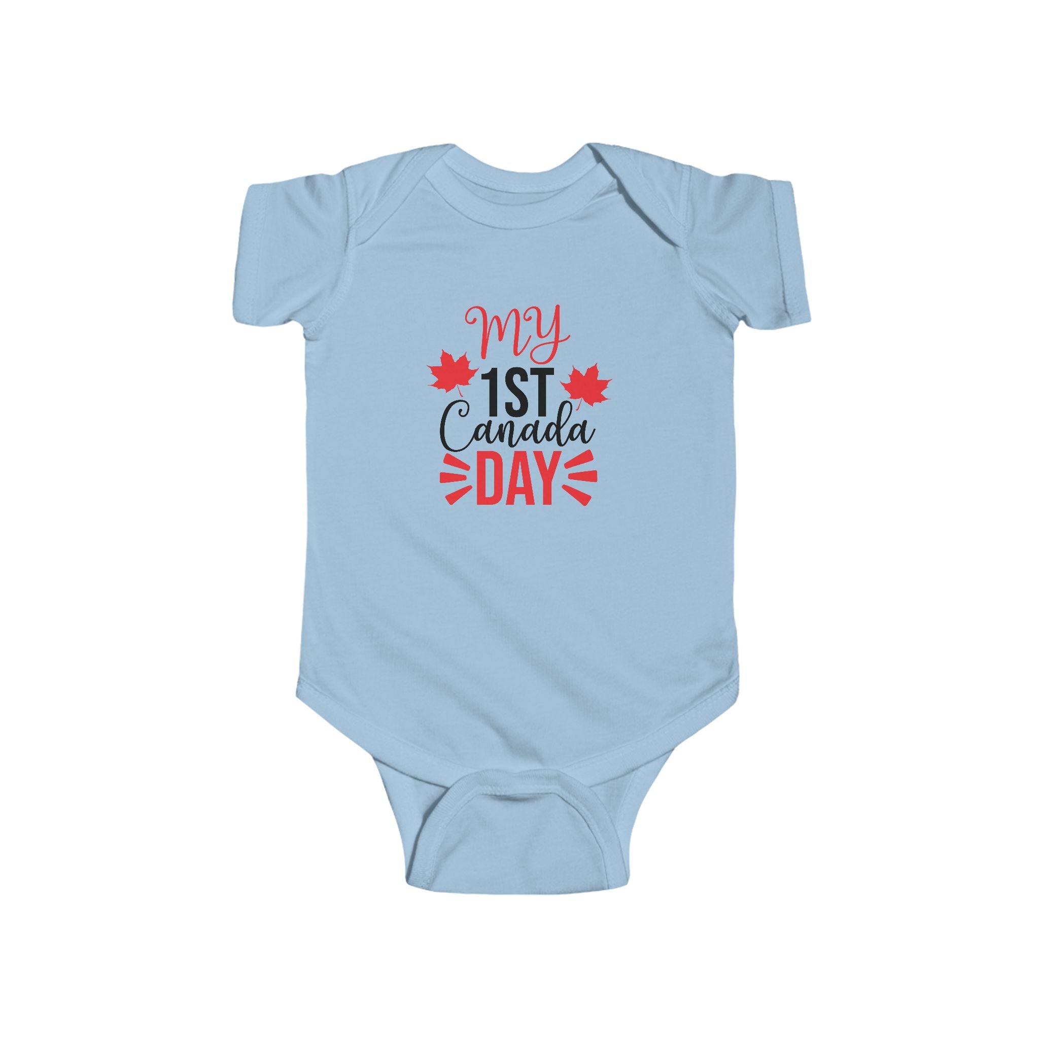My 1st Canada Day Infant Bodysuit – Baby Canada Day Onesie