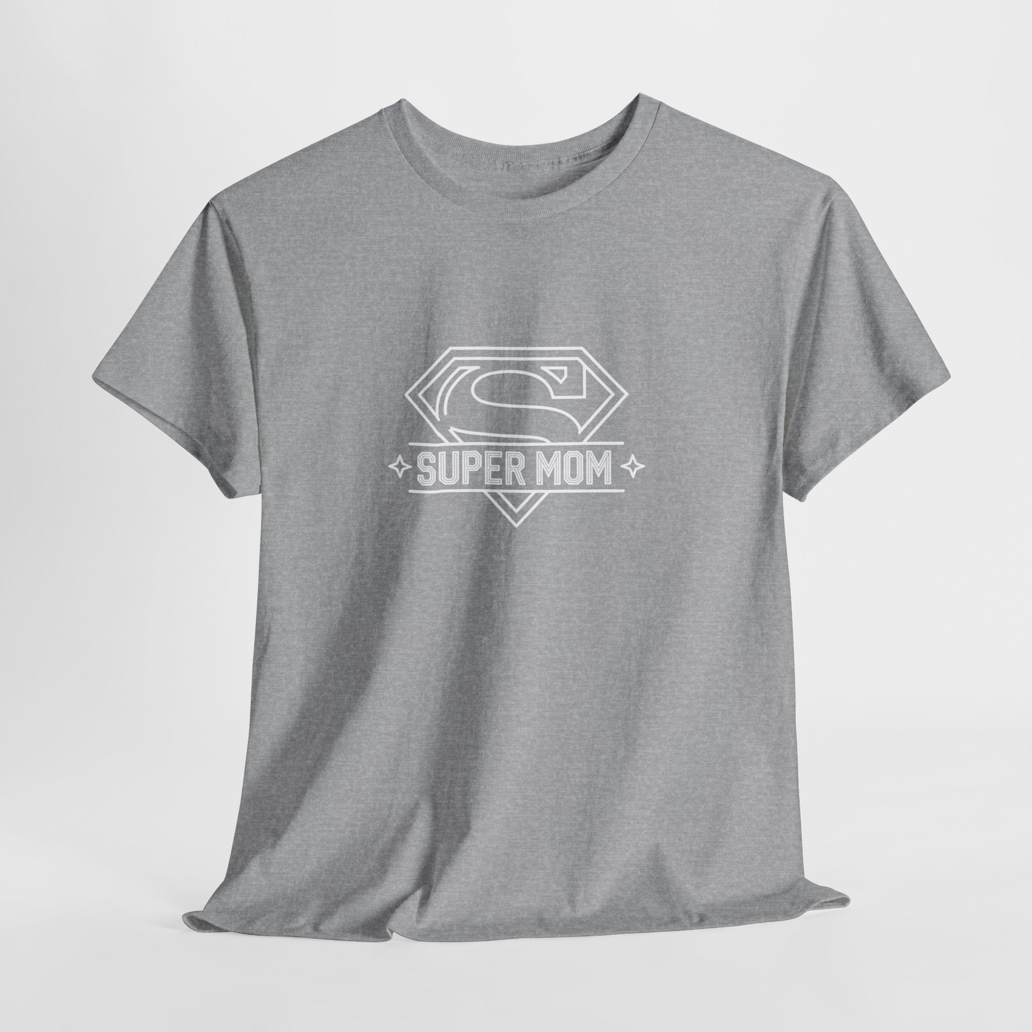 Super Mom emblem T-Shirt | Mother's Day mom superhero tee