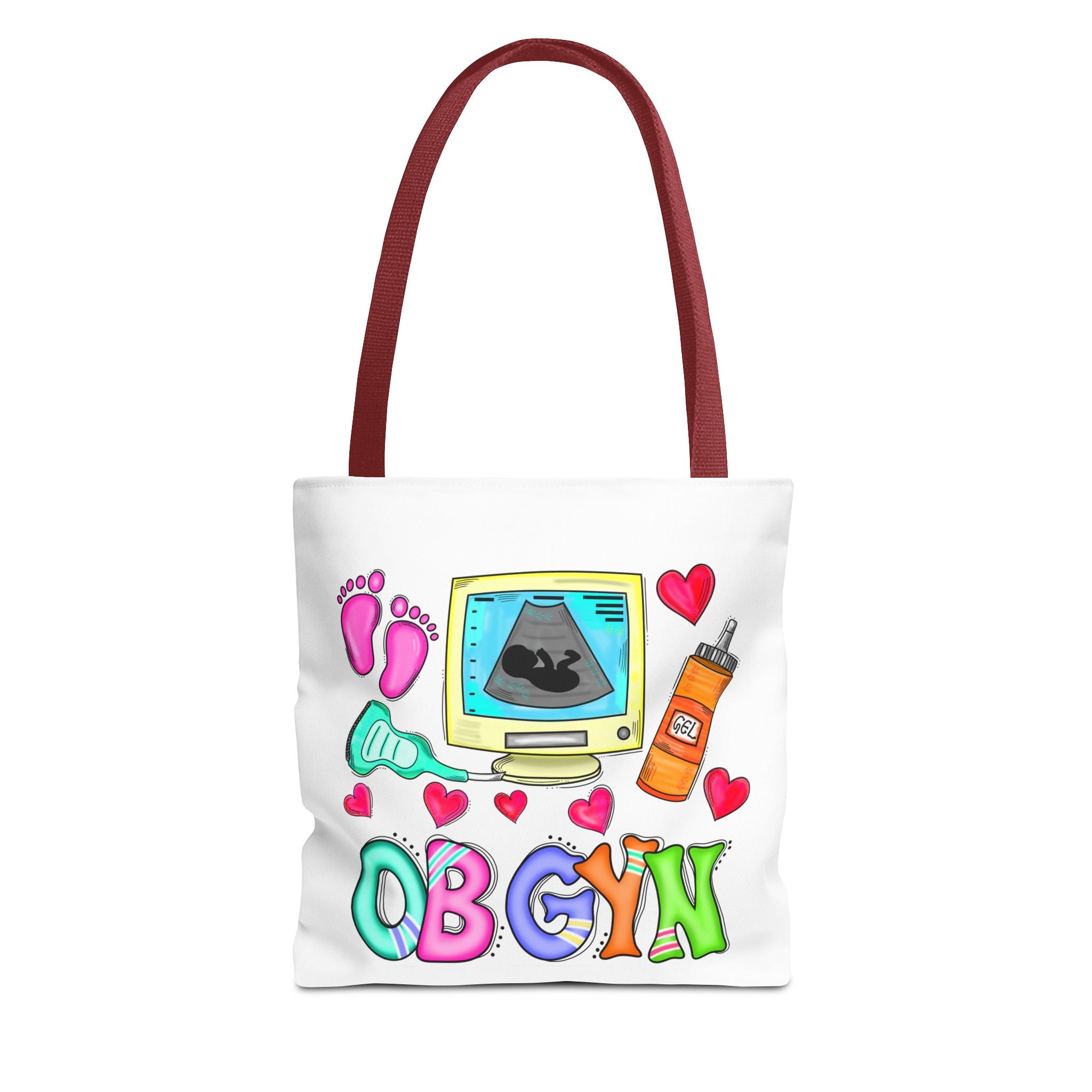 OBGYN Cute Ultrasound Tote Bag — Pregnancy & Baby Shower Gift