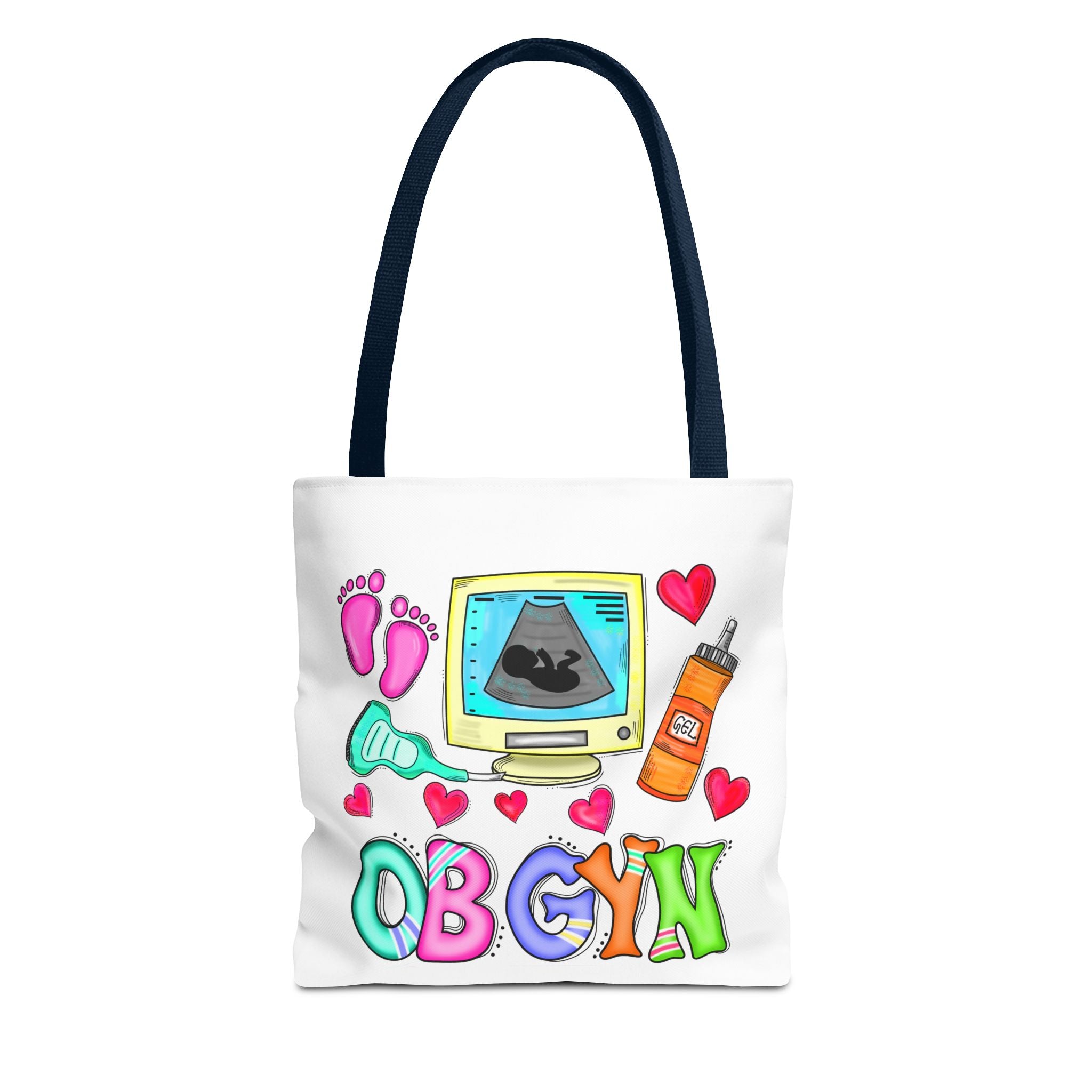 OBGYN Cute Ultrasound Tote Bag — Pregnancy & Baby Shower Gift