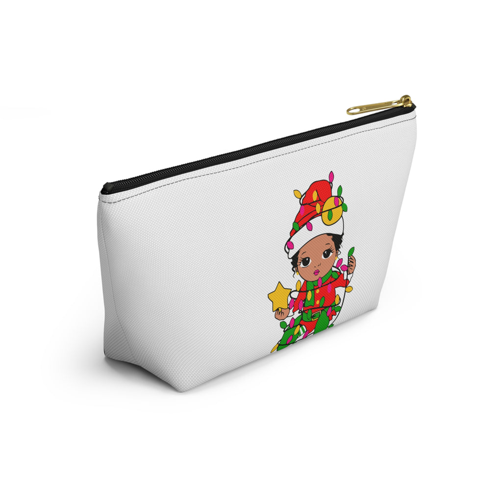 Christmas Elf Kids Accessory Pouch — Holiday Makeup & Trinket Bag