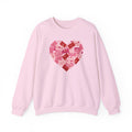 Heart Center Crewneck Sweatshirt — Centered Heart Graphic