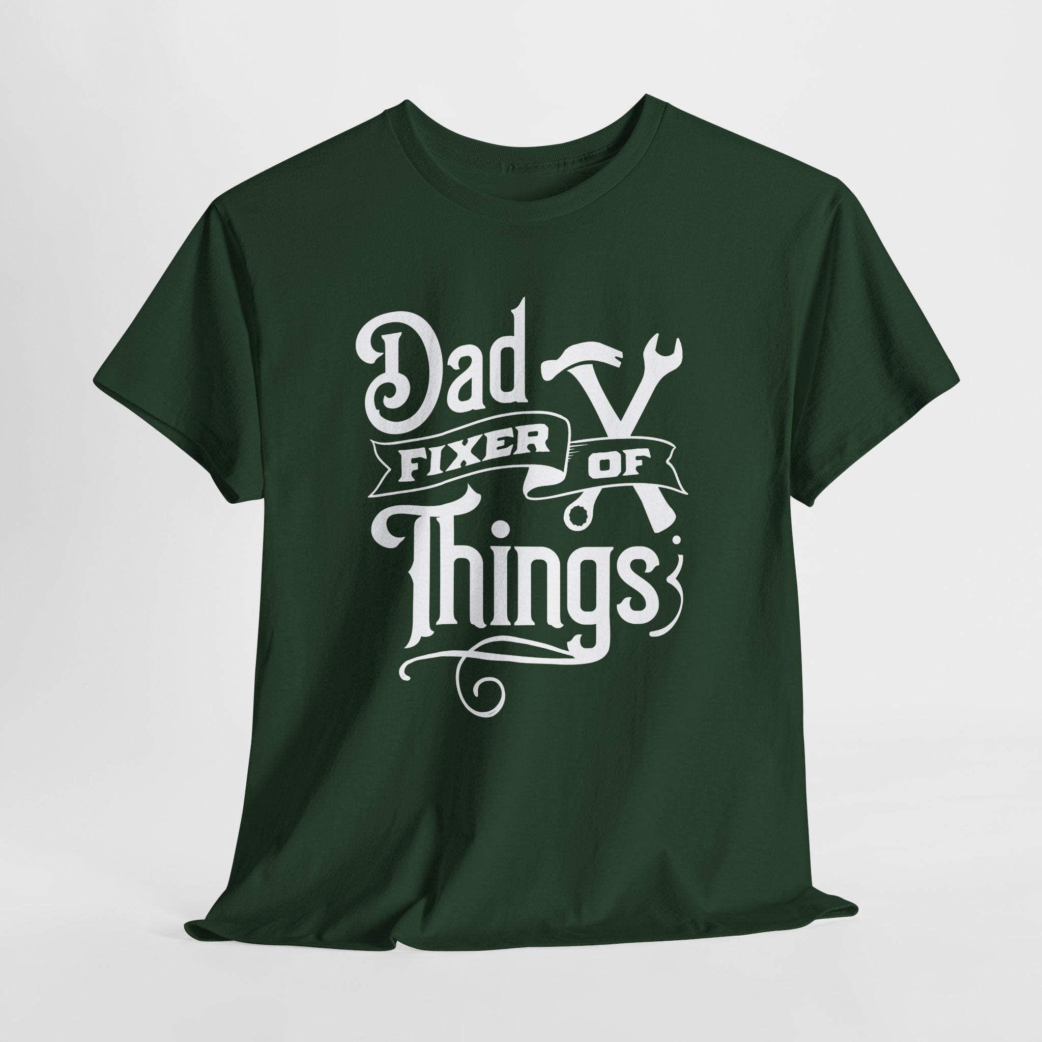 Dad - Fixer of Things T-Shirt, Father’s Day Gift Tee, Dad Appreciation Shirt