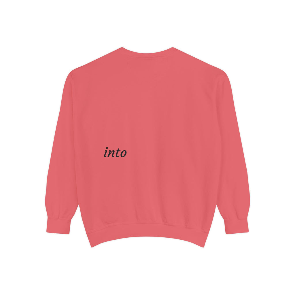 Custom Text Sweatshirt — Personalized Minimalist Crewneck