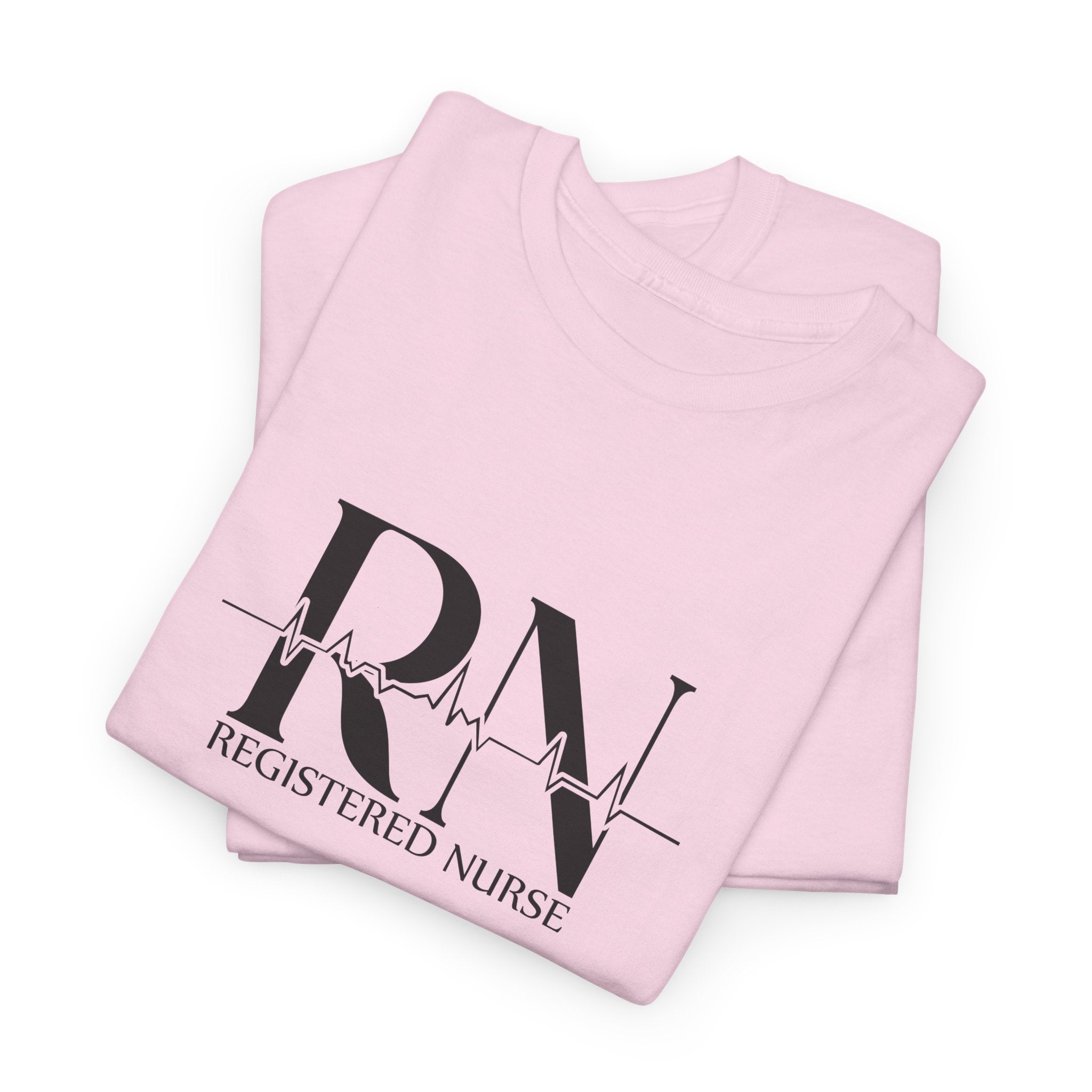 RN Registered Nurse Tee — Minimalist Nursing Shirt