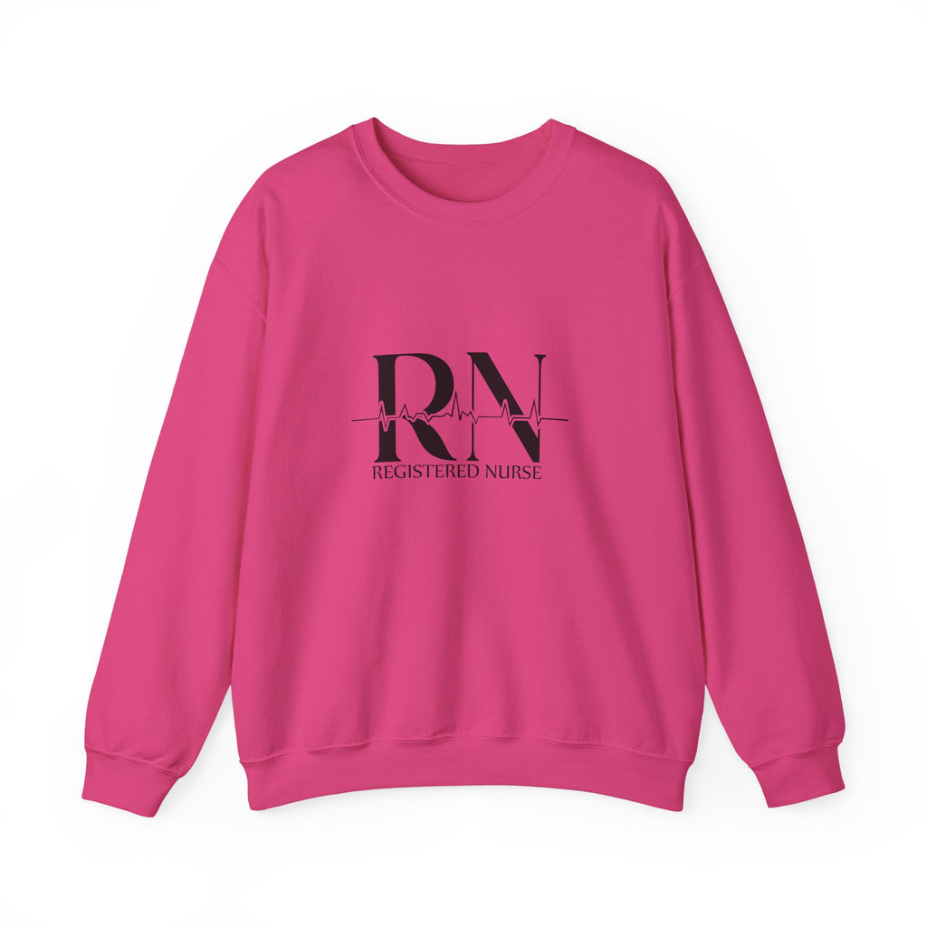 RN Crewneck Sweatshirt — Registered Nurse Crewneck for Medical Professionals