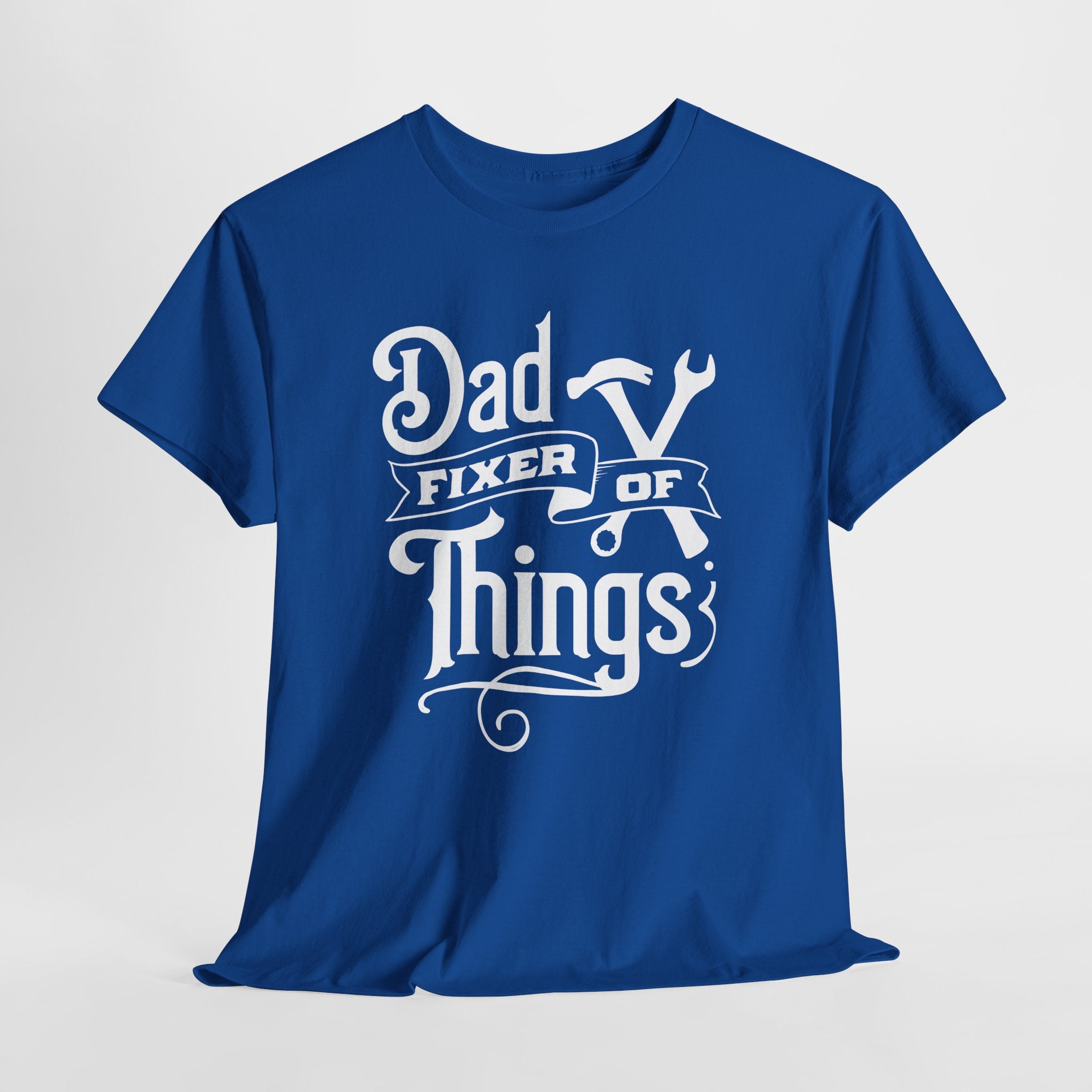 Dad - Fixer of Things T-Shirt, Father’s Day Gift Tee, Dad Appreciation Shirt
