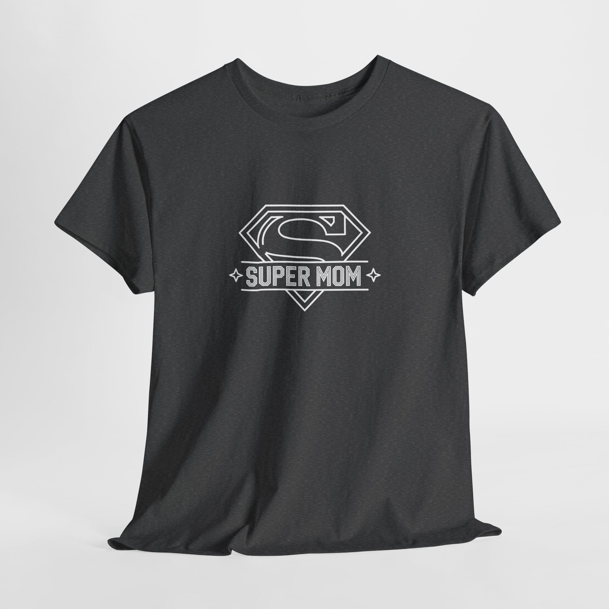 Super Mom emblem T-Shirt | Mother's Day mom superhero tee