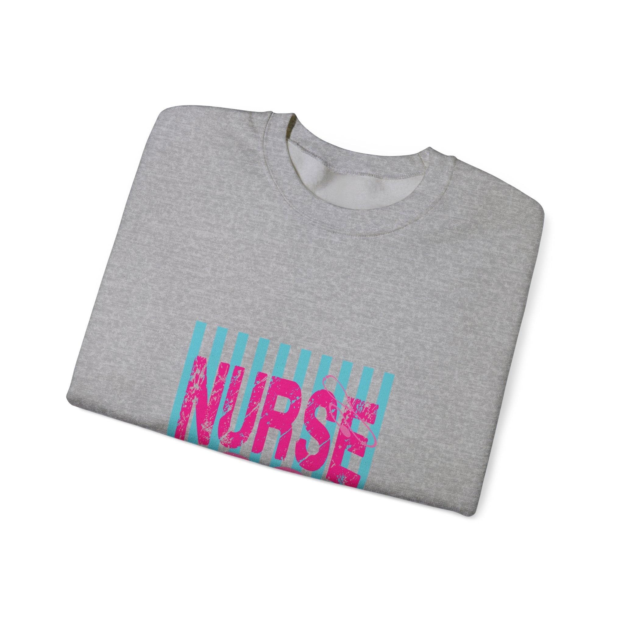 Nurse Crewneck Sweatshirt — Classic Medical Staff Pullover