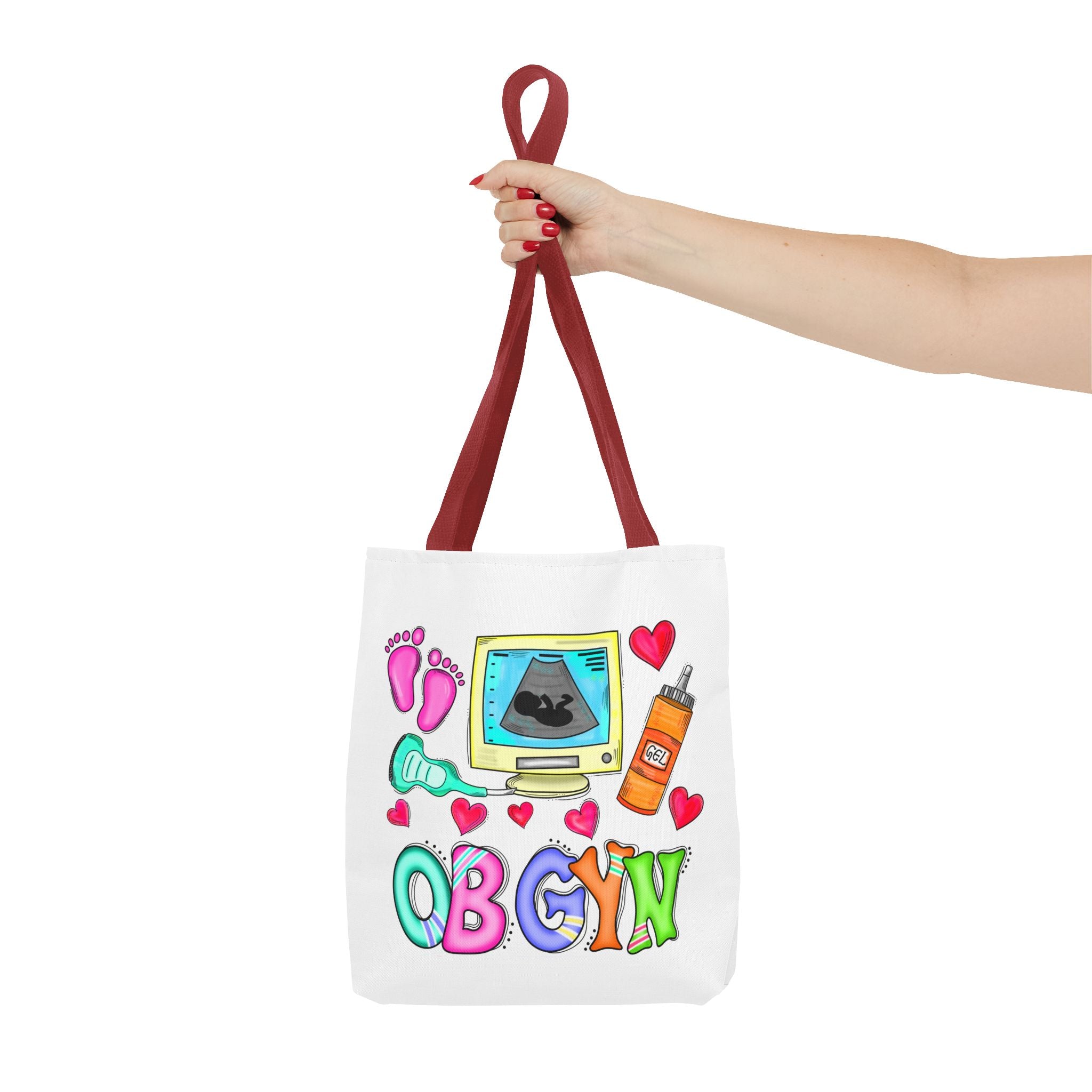 OBGYN Cute Ultrasound Tote Bag — Pregnancy & Baby Shower Gift
