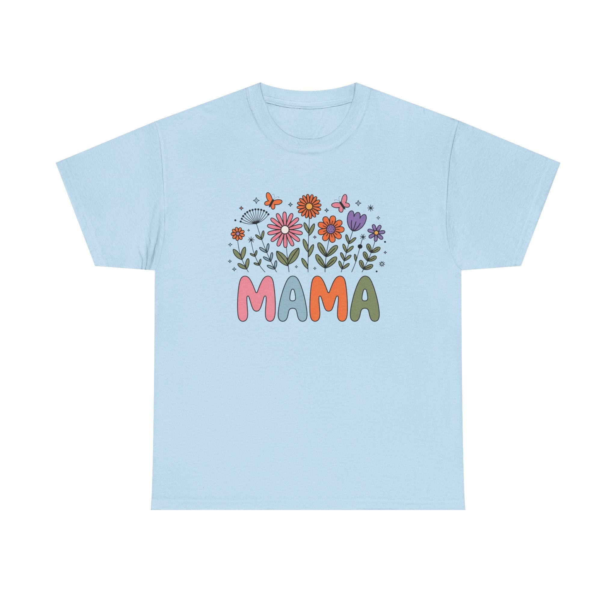 Mama Era Shirt – Coquette Mom Tee, Soft Life Aesthetic Shirt, Floral MAMA T-Shirt, Clean Girl Mom Outfit, Cute Mother’s Day Gift