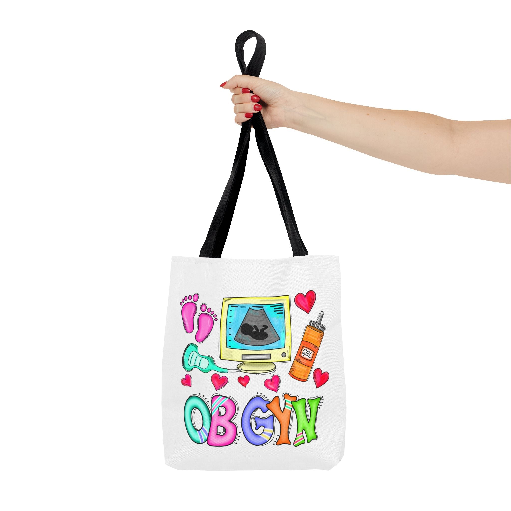 OBGYN Cute Ultrasound Tote Bag — Pregnancy & Baby Shower Gift