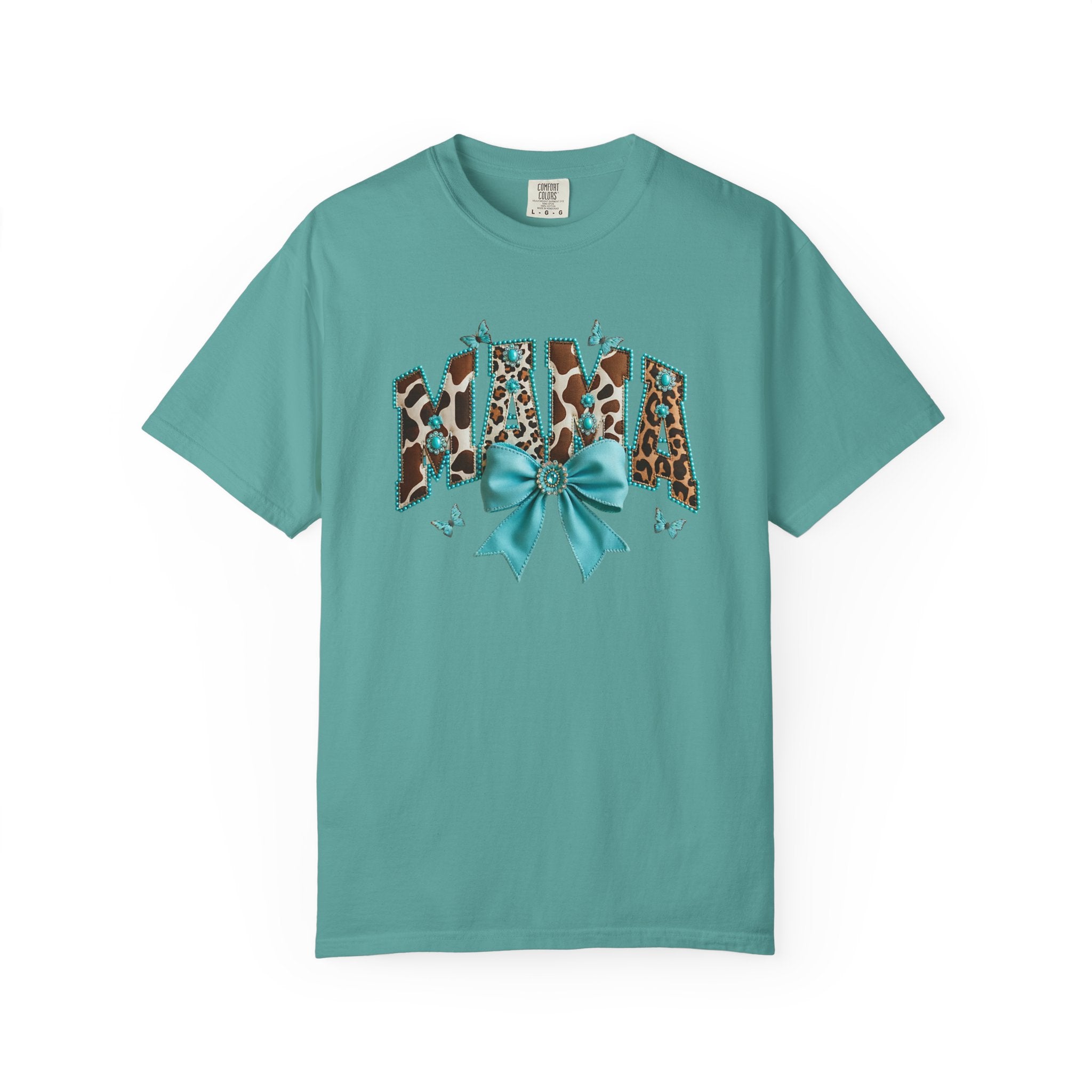 Mama Bold T-Shirt — Garment-Dyed Casual Tee for Moms