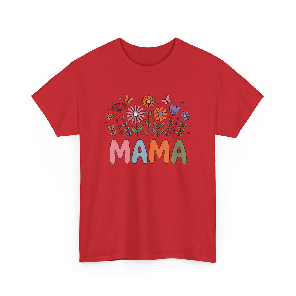 Mama Era Shirt – Coquette Mom Tee, Soft Life Aesthetic Shirt, Floral MAMA T-Shirt, Clean Girl Mom Outfit, Cute Mother’s Day Gift