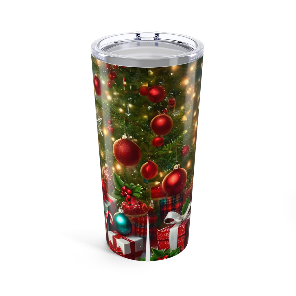 Christmas Cow Tumbler – Cute Holiday Reindeer Design 20oz