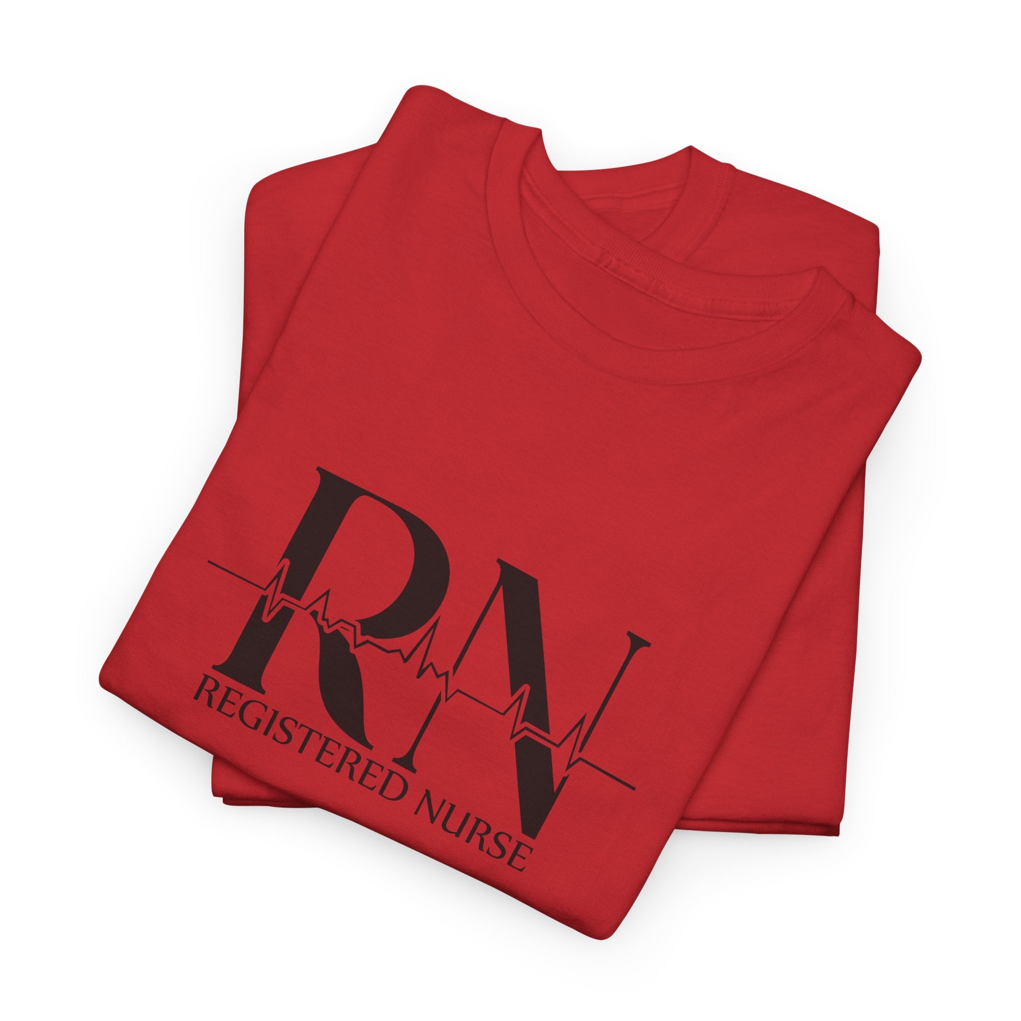 RN Registered Nurse Tee — Minimalist Nursing Shirt