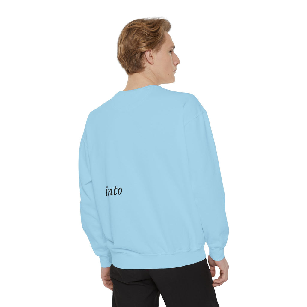 Custom Text Sweatshirt — Personalized Minimalist Crewneck