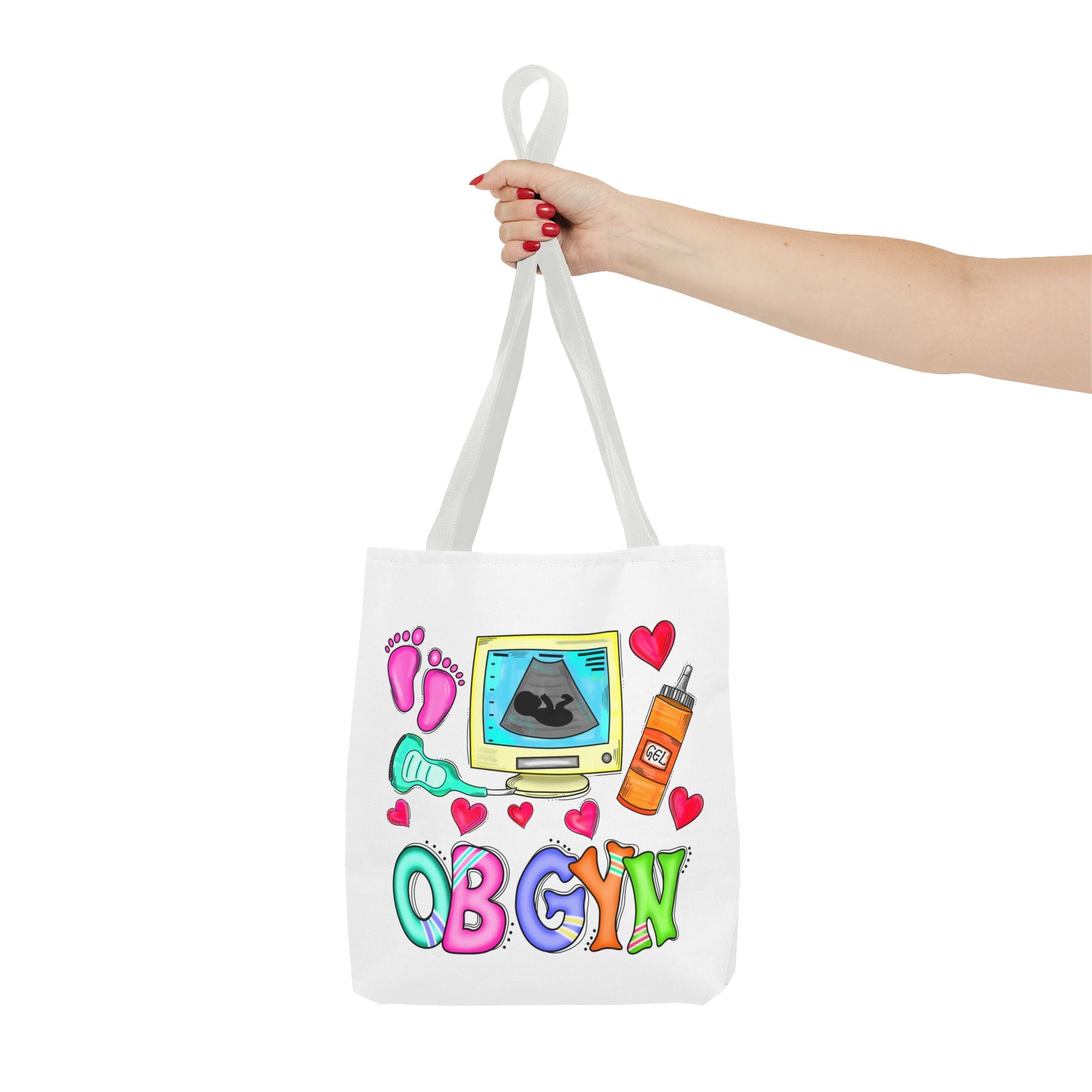 OBGYN Cute Ultrasound Tote Bag — Pregnancy & Baby Shower Gift