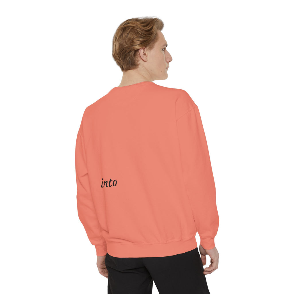 Custom Text Sweatshirt — Personalized Minimalist Crewneck