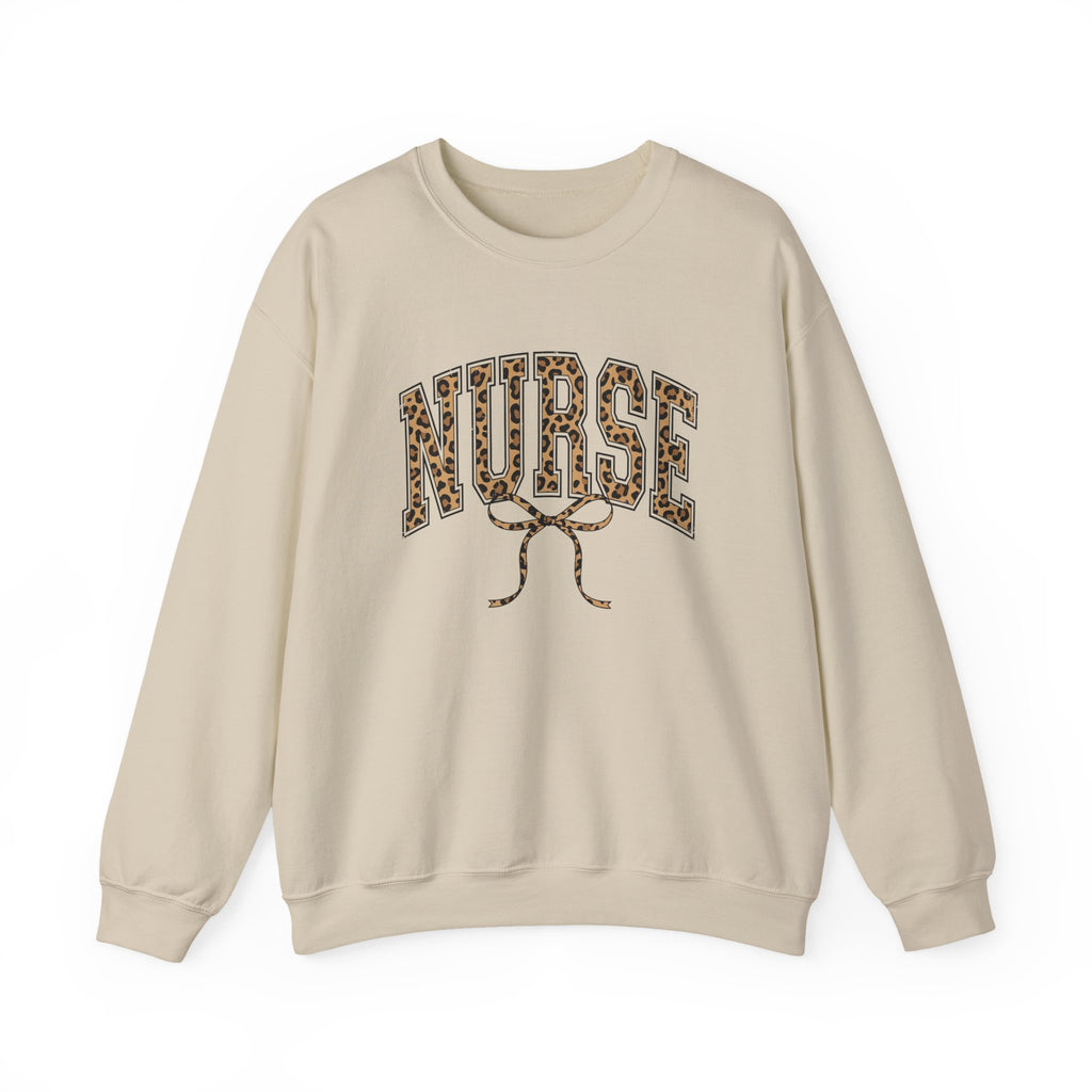 Nurse Retro Crewneck Sweatshirt — Vintage Nurse Design