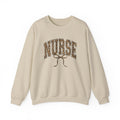 Nurse Retro Crewneck Sweatshirt — Vintage Nurse Design