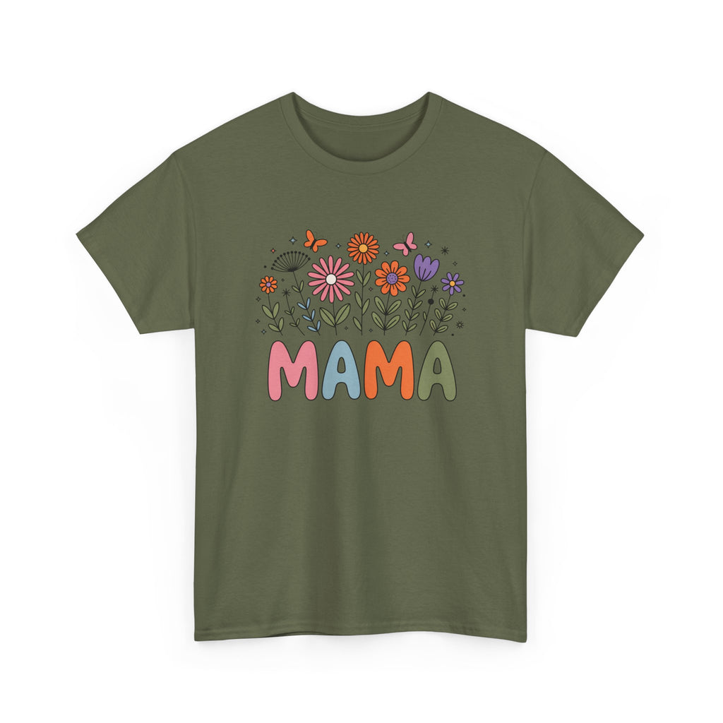 Mama Era Shirt – Coquette Mom Tee, Soft Life Aesthetic Shirt, Floral MAMA T-Shirt, Clean Girl Mom Outfit, Cute Mother’s Day Gift