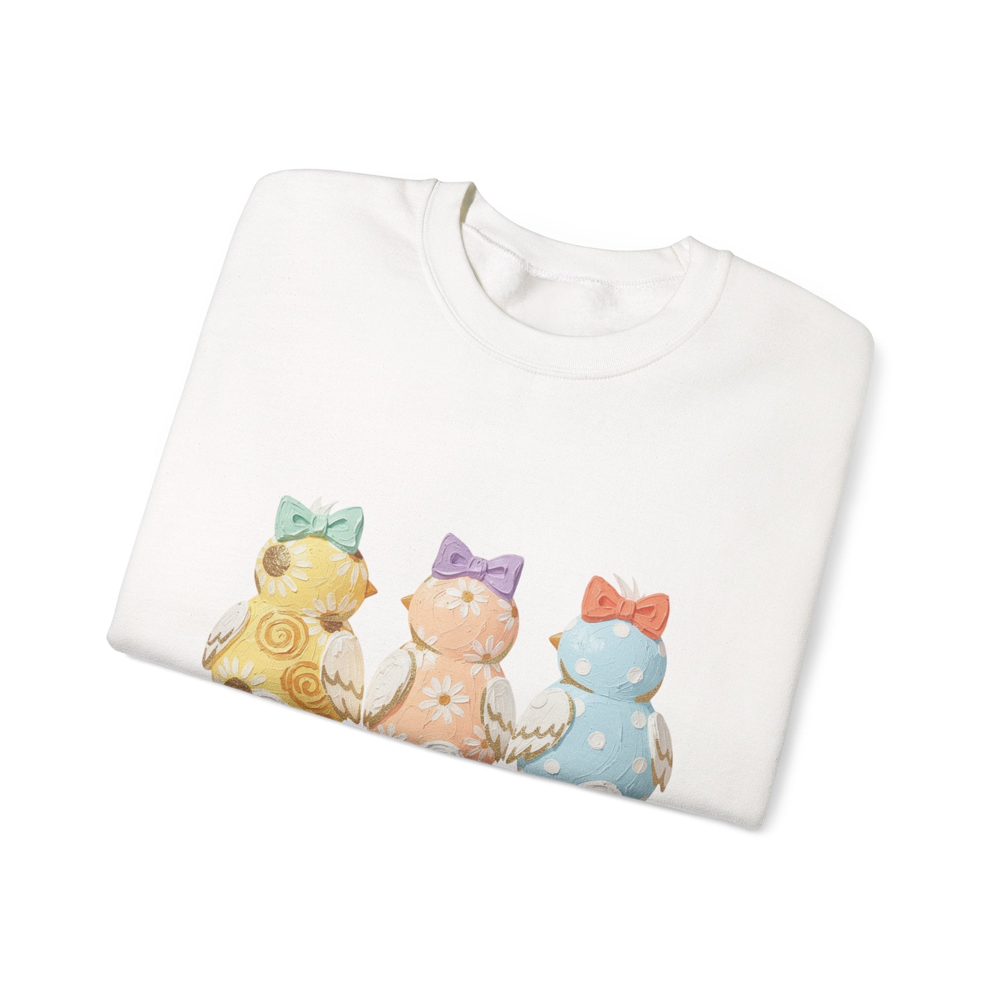 Easter Crewneck Sweatshirt, Easter Bunny Graphic Sweatshirt, Spring Cute Pastel Holiday Shirt, Cozy Easter Pullover