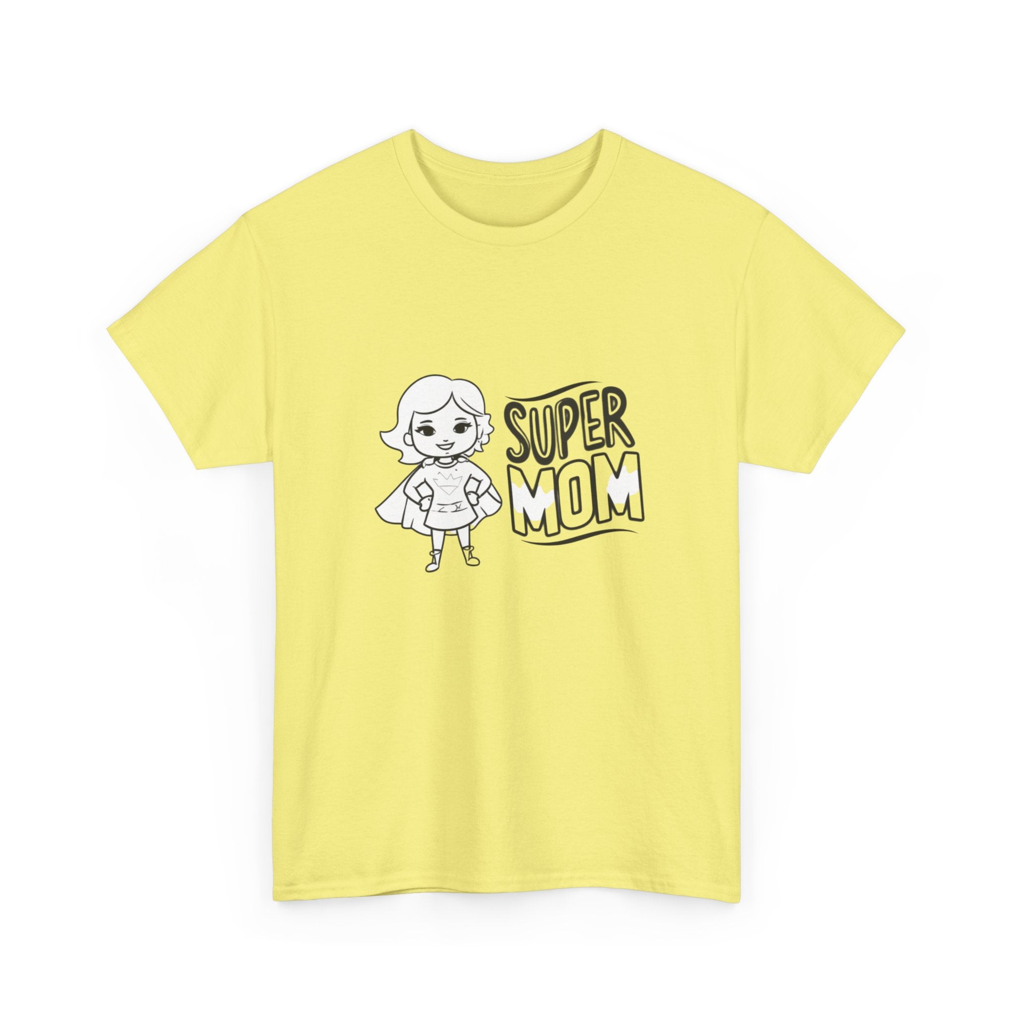 Super Mom T-Shirt – Superhero Mom Graphic Tee, Mother’s Day Gift for Mom, Soft Cotton Mom Life Shirt, Everyday Mom Outfit