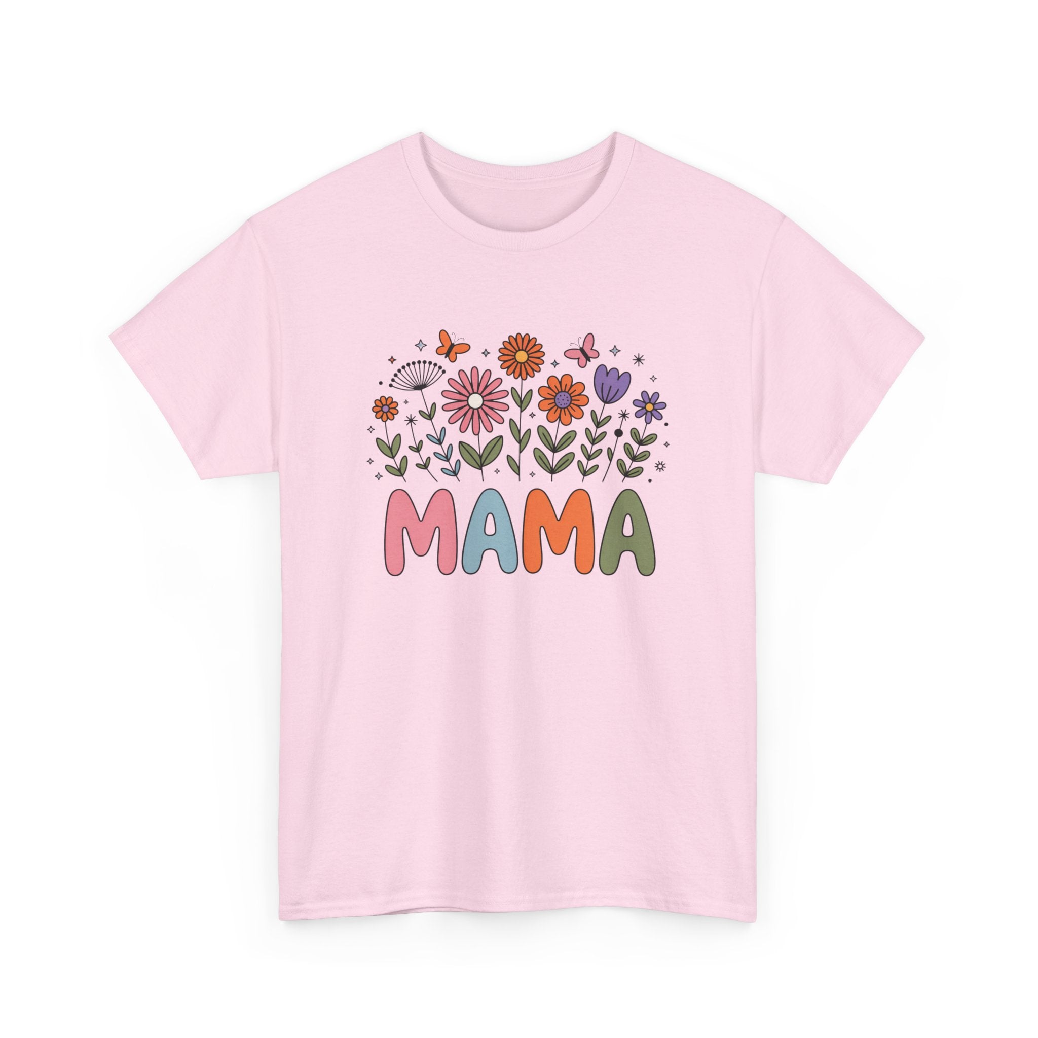 Mama Era Shirt – Coquette Mom Tee, Soft Life Aesthetic Shirt, Floral MAMA T-Shirt, Clean Girl Mom Outfit, Cute Mother’s Day Gift