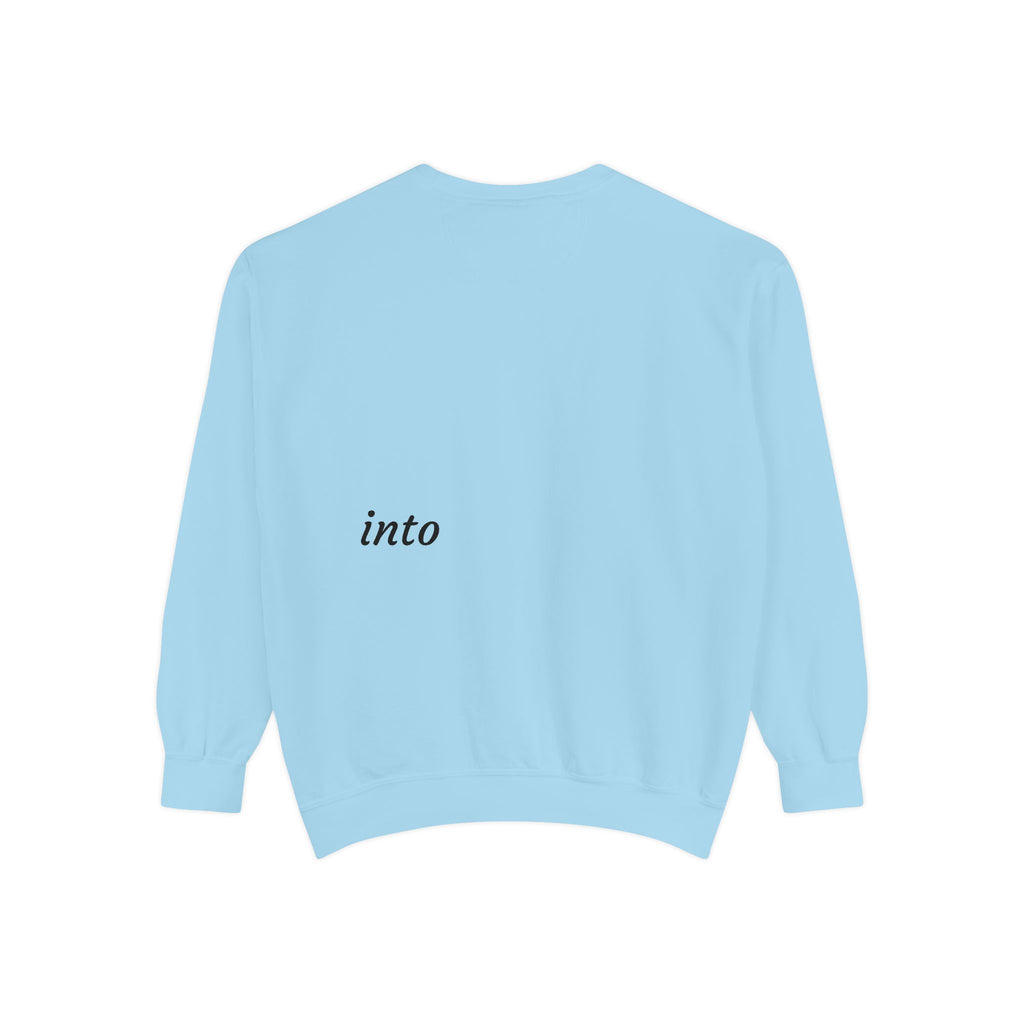 Custom Text Sweatshirt — Personalized Minimalist Crewneck