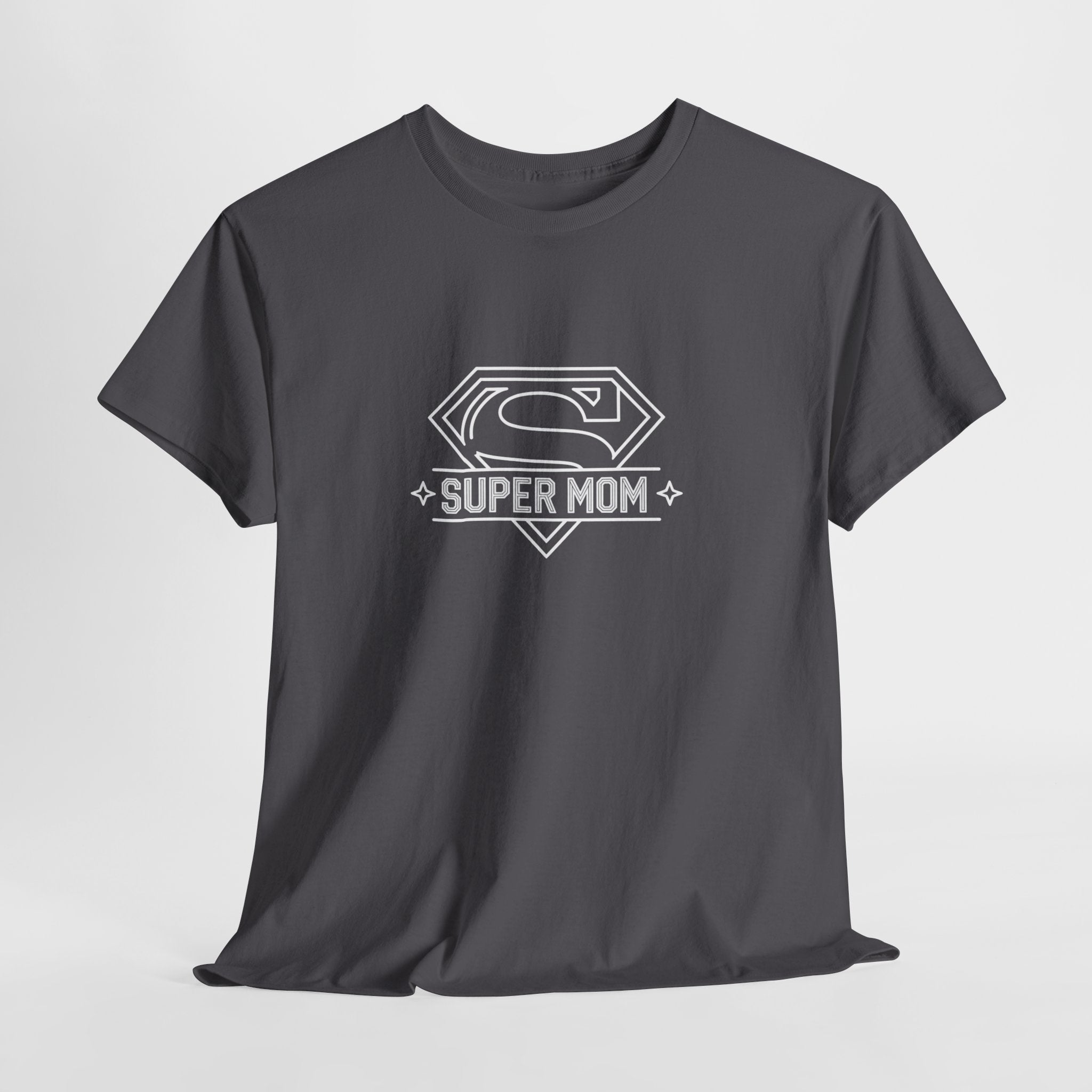 Super Mom emblem T-Shirt | Mother's Day mom superhero tee