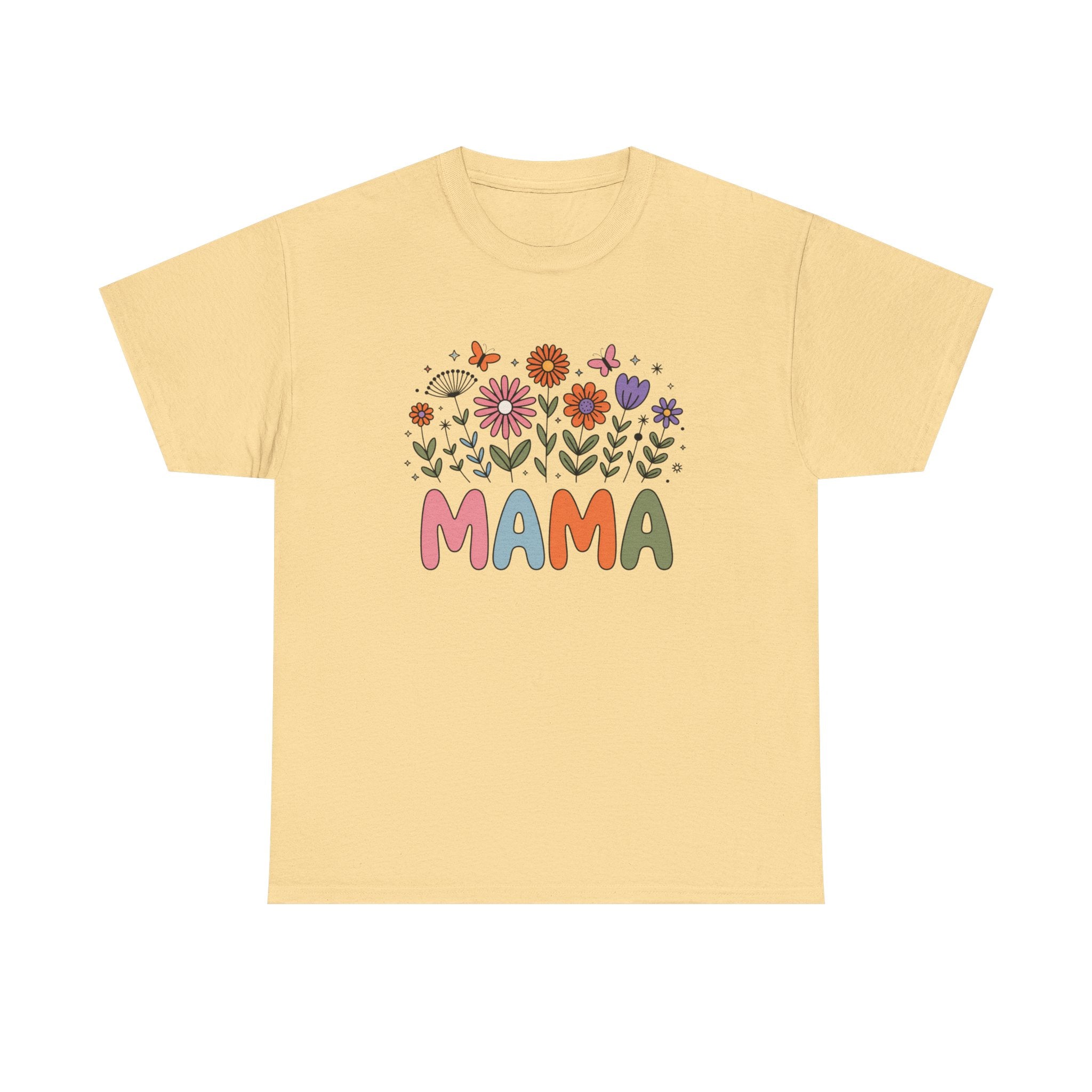Mama Era Shirt – Coquette Mom Tee, Soft Life Aesthetic Shirt, Floral MAMA T-Shirt, Clean Girl Mom Outfit, Cute Mother’s Day Gift