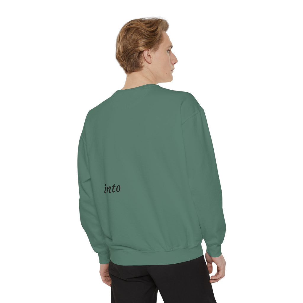 Custom Text Sweatshirt — Personalized Minimalist Crewneck