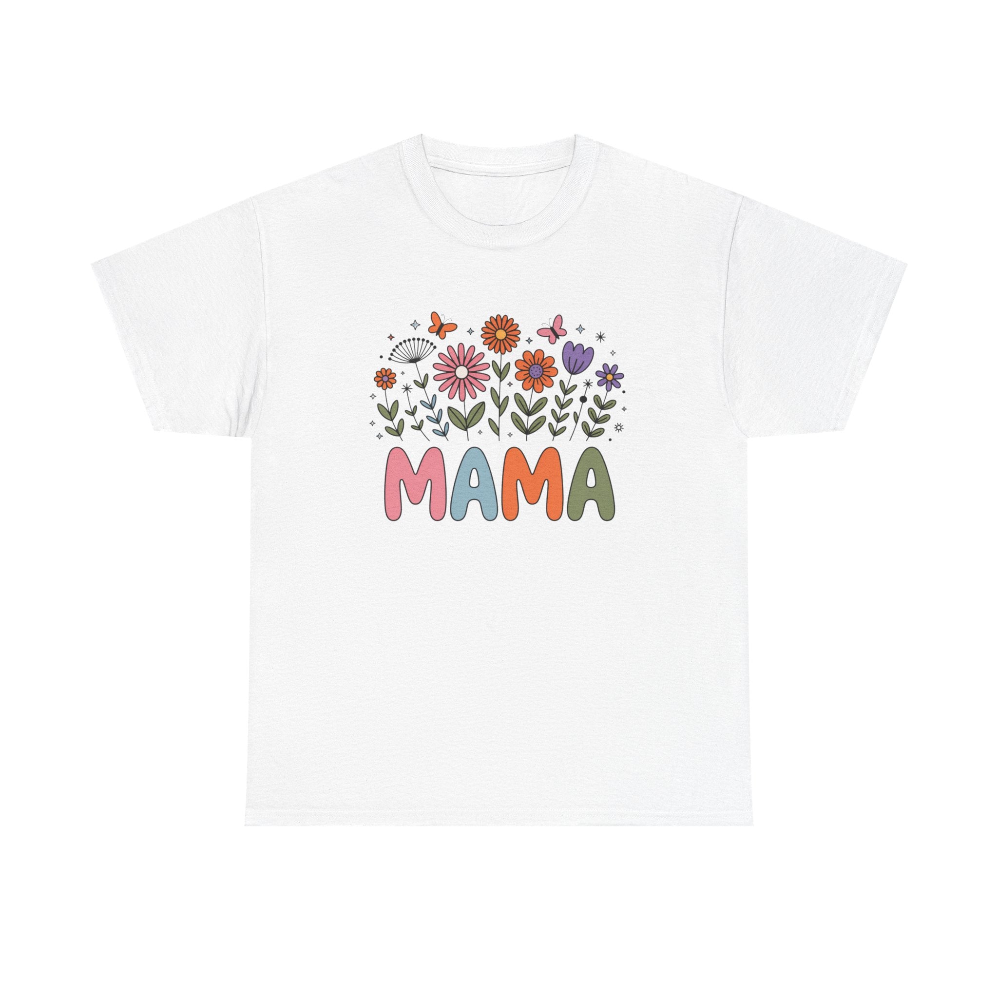 Mama Era Shirt – Coquette Mom Tee, Soft Life Aesthetic Shirt, Floral MAMA T-Shirt, Clean Girl Mom Outfit, Cute Mother’s Day Gift