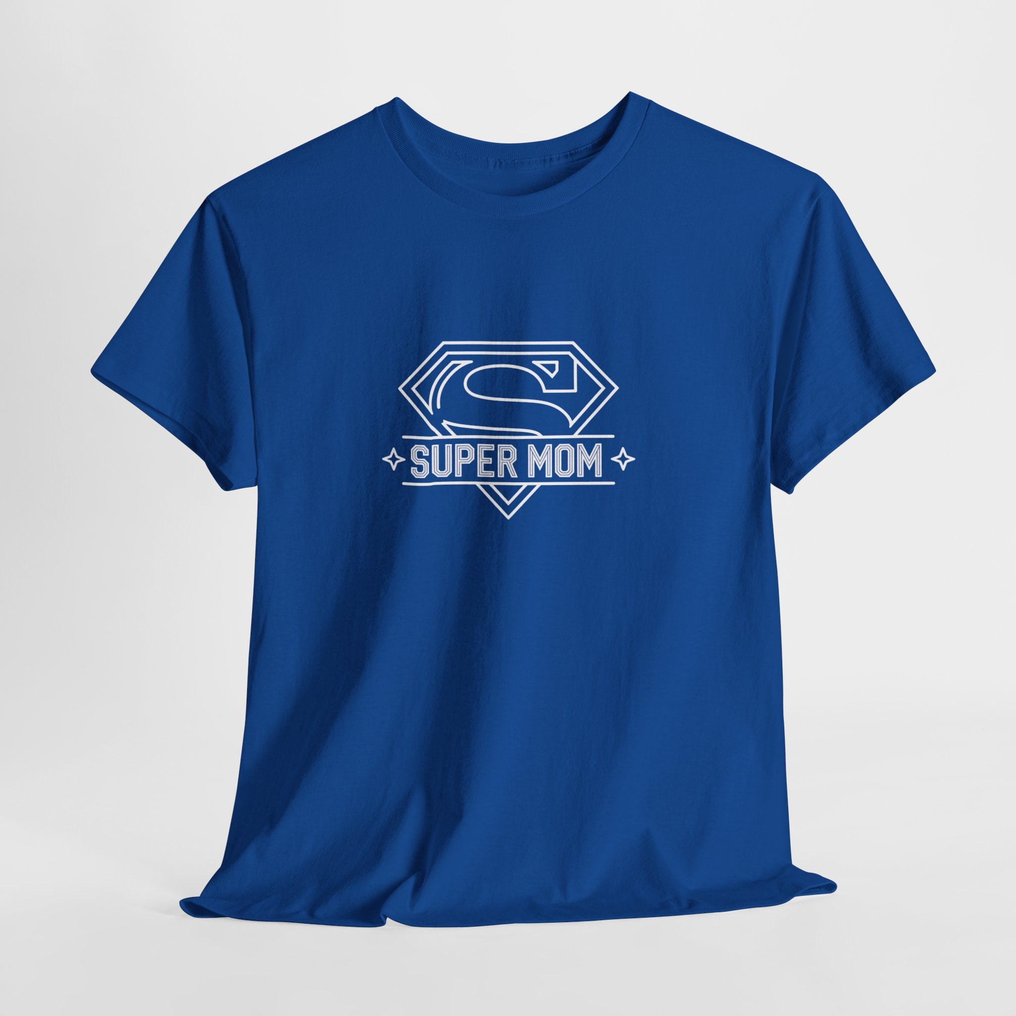 Super Mom emblem T-Shirt | Mother's Day mom superhero tee