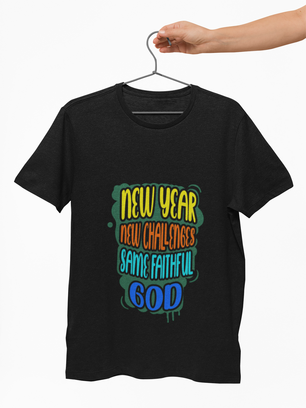 Unisex New Year New Challenges Same Faithful God T-Shirt
