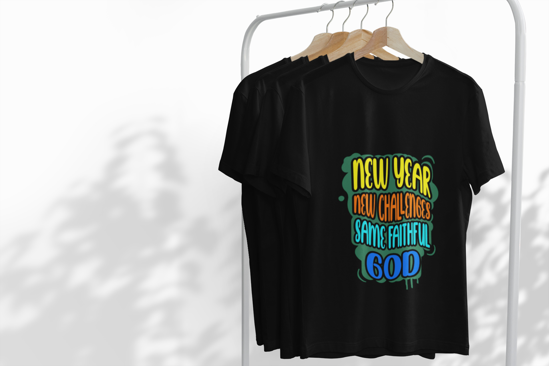 Unisex New Year New Challenges Same Faithful God T-Shirt