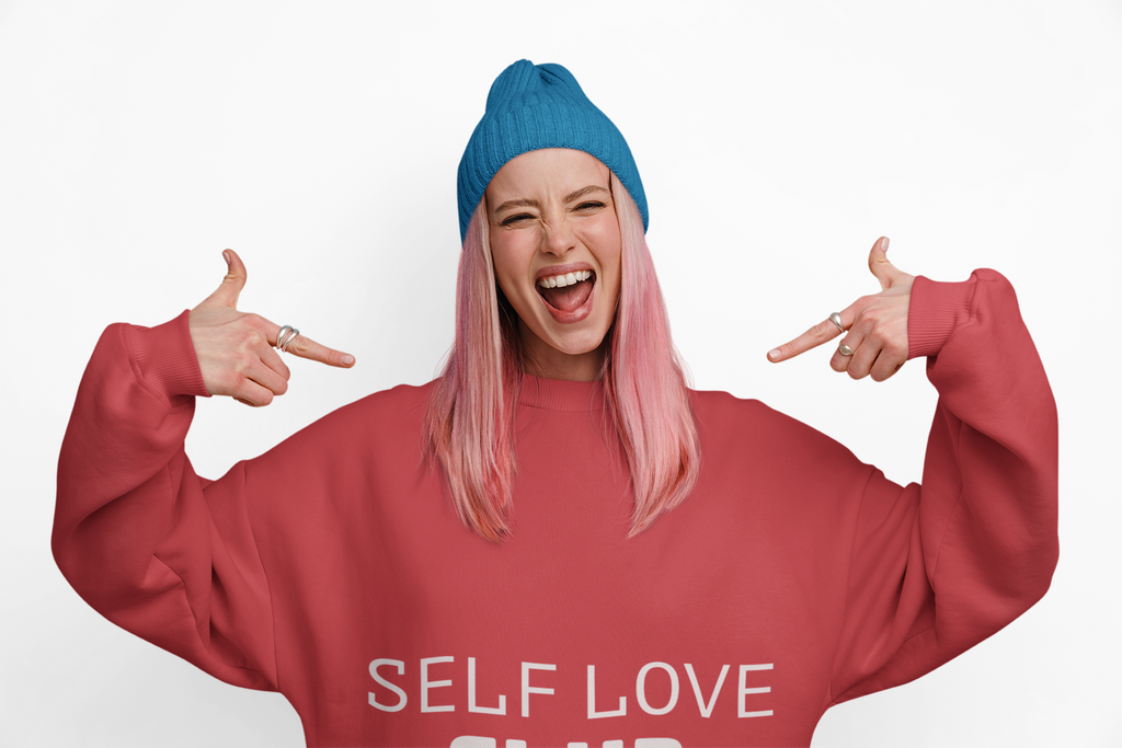 Self Love Club Sweatshirt — Cozy Crewneck Pullover