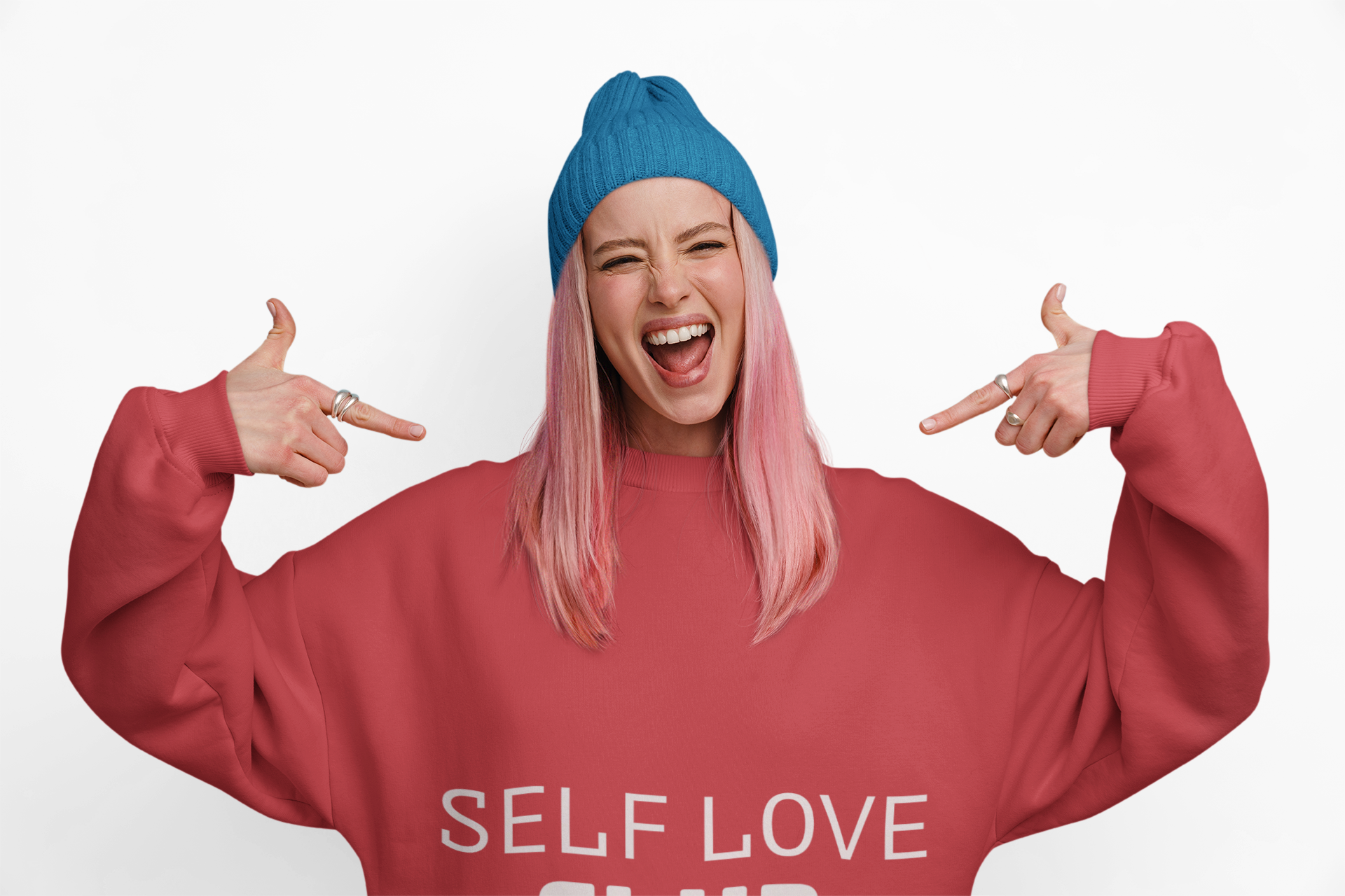 Self Love Club Sweatshirt — Cozy Crewneck Pullover