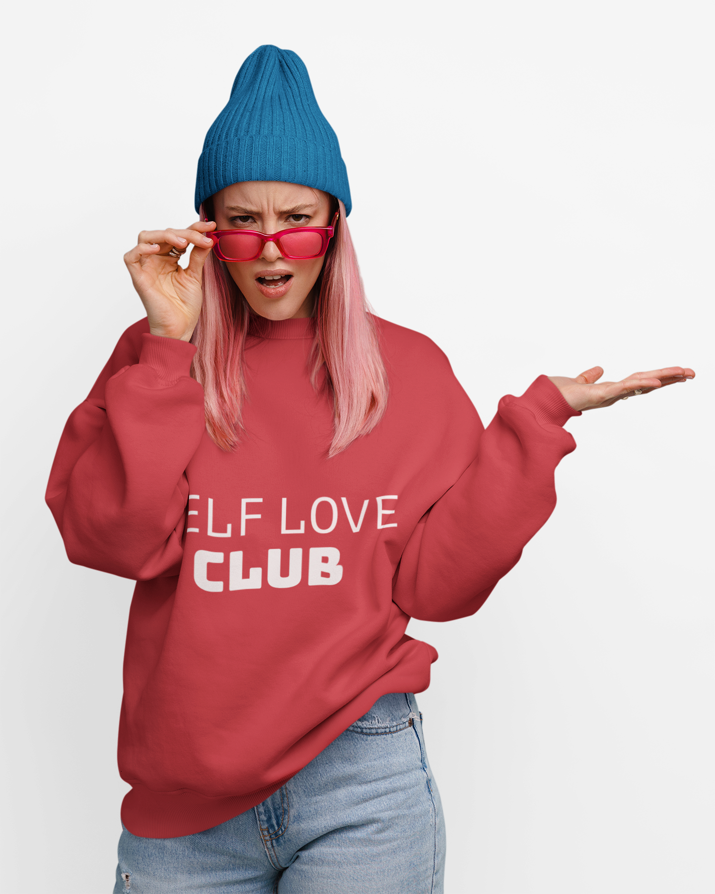 Self Love Club Sweatshirt — Cozy Crewneck Pullover