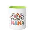 Mama Spring Floral Mug – Cute Mom Coffee Cup, Wildflower Mama Mug, Cozy Gift for Mom, Mother’s Day Coffee Mug 11oz