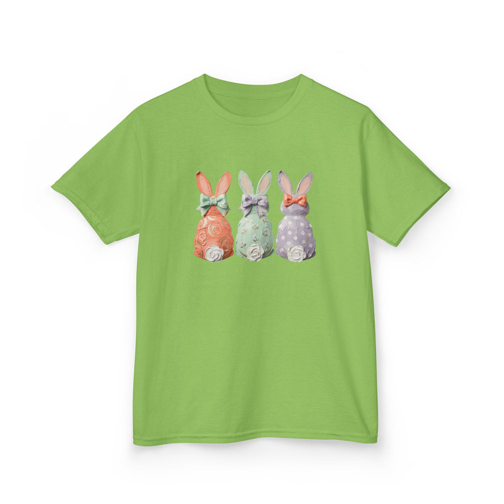 Kids Tee — "Threw Easter" Bunny Pair Graphic
