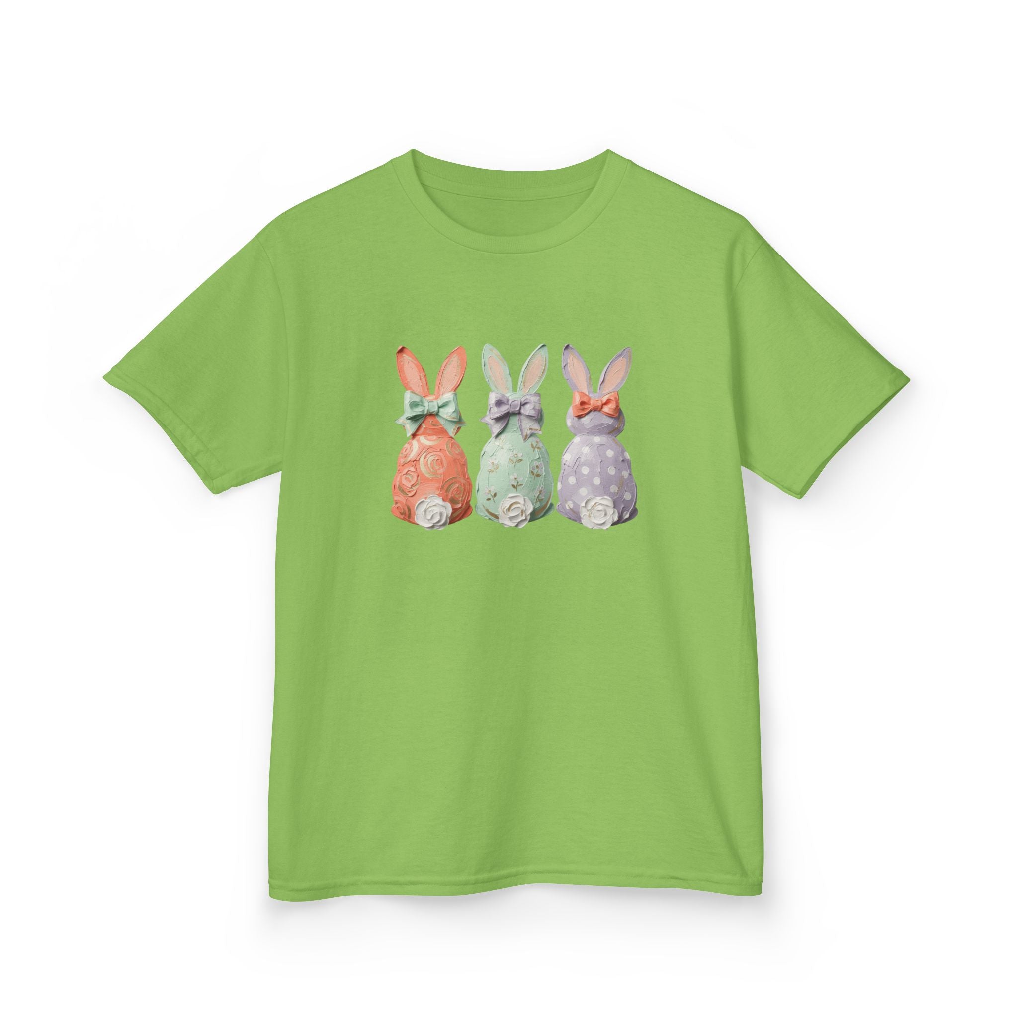 Kids Tee — "Threw Easter" Bunny Pair Graphic