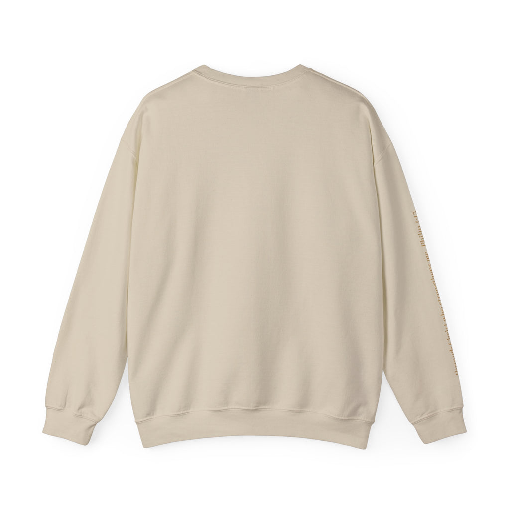 Crewneck Sweatshirt "I Can Do All Things" Inspirational Graphic