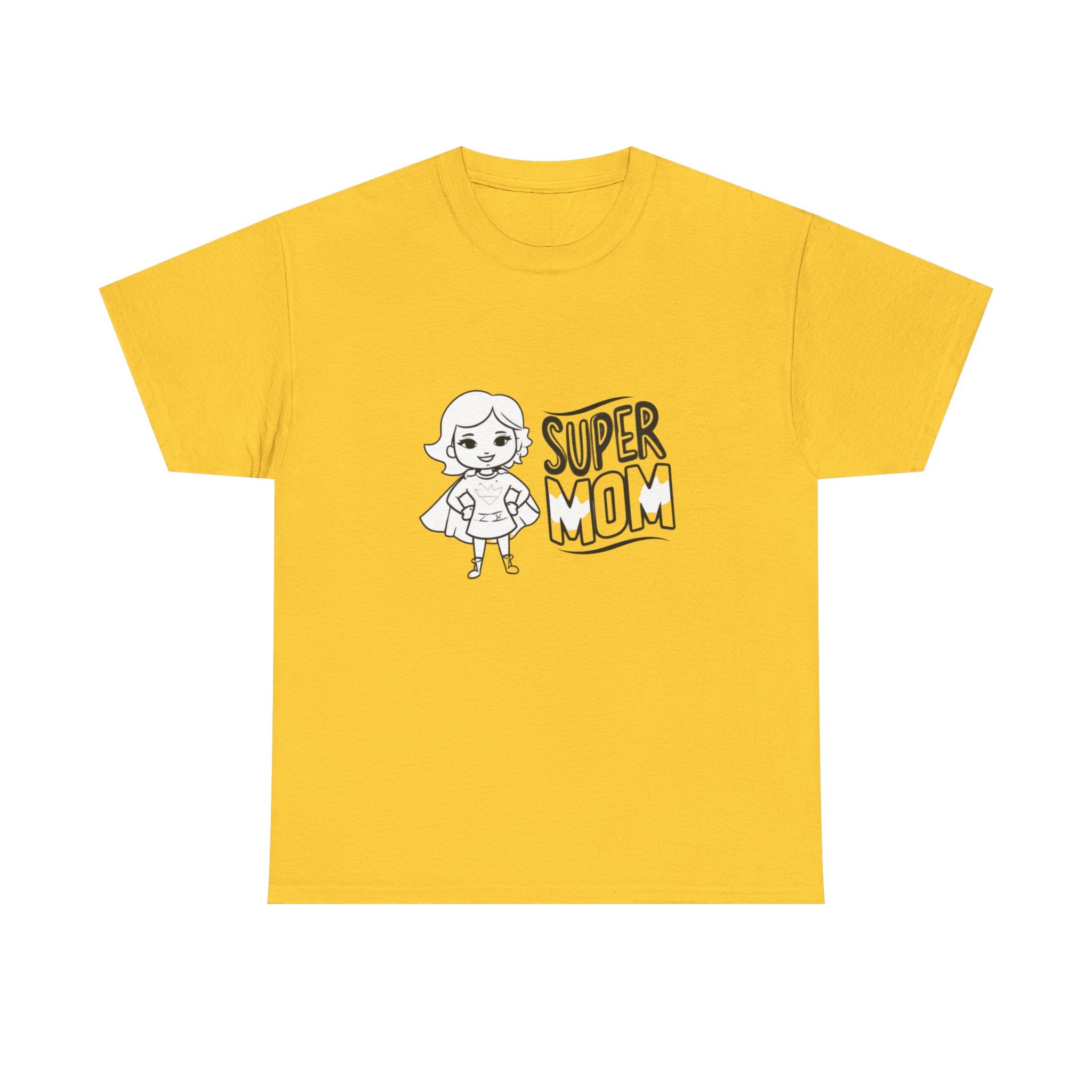 Super Mom T-Shirt – Superhero Mom Graphic Tee, Mother’s Day Gift for Mom, Soft Cotton Mom Life Shirt, Everyday Mom Outfit