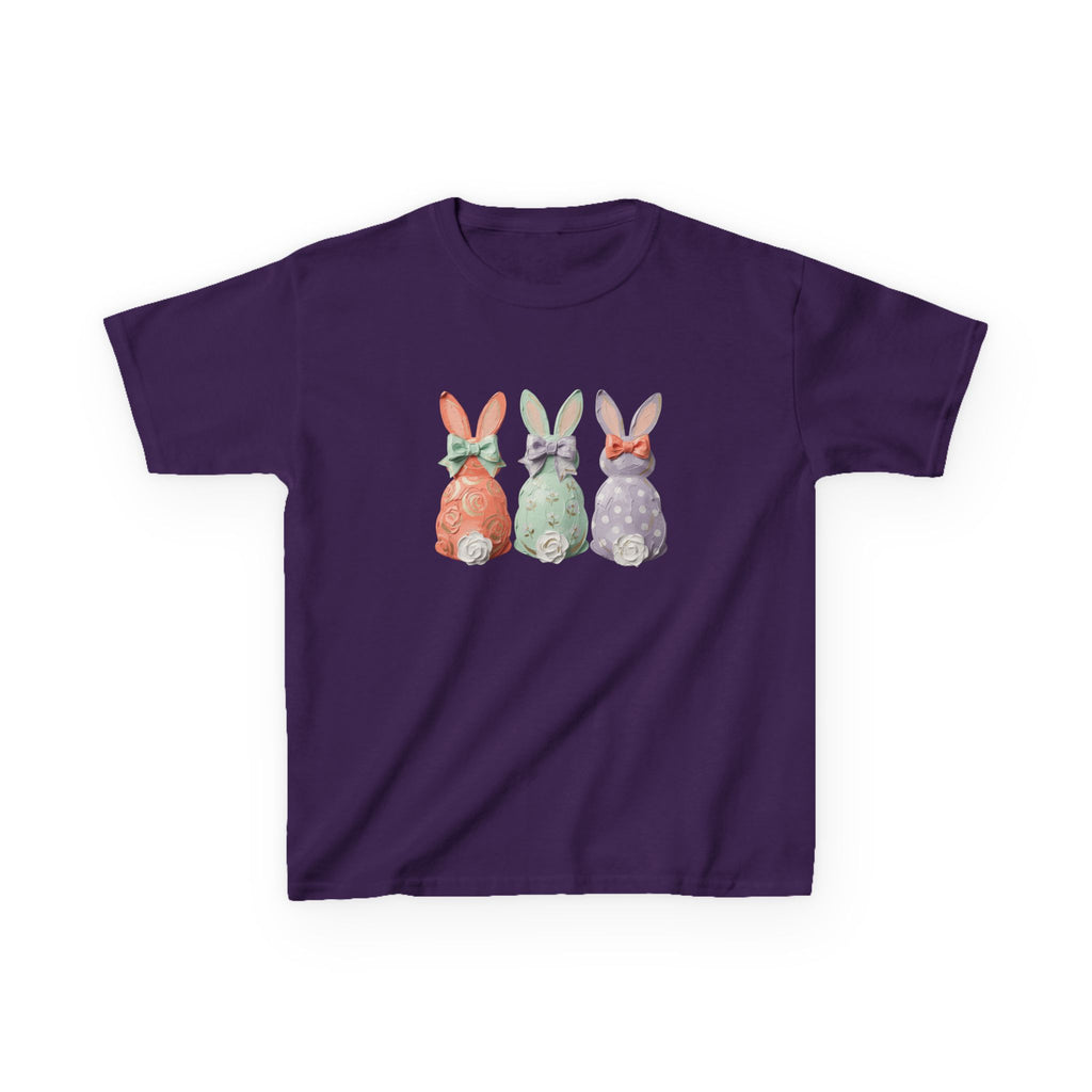 Kids Tee — "Threw Easter" Bunny Pair Graphic