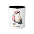 “Done Being Productive” Seagull Coffee Mug - 11oz Accent Ceramic Mug