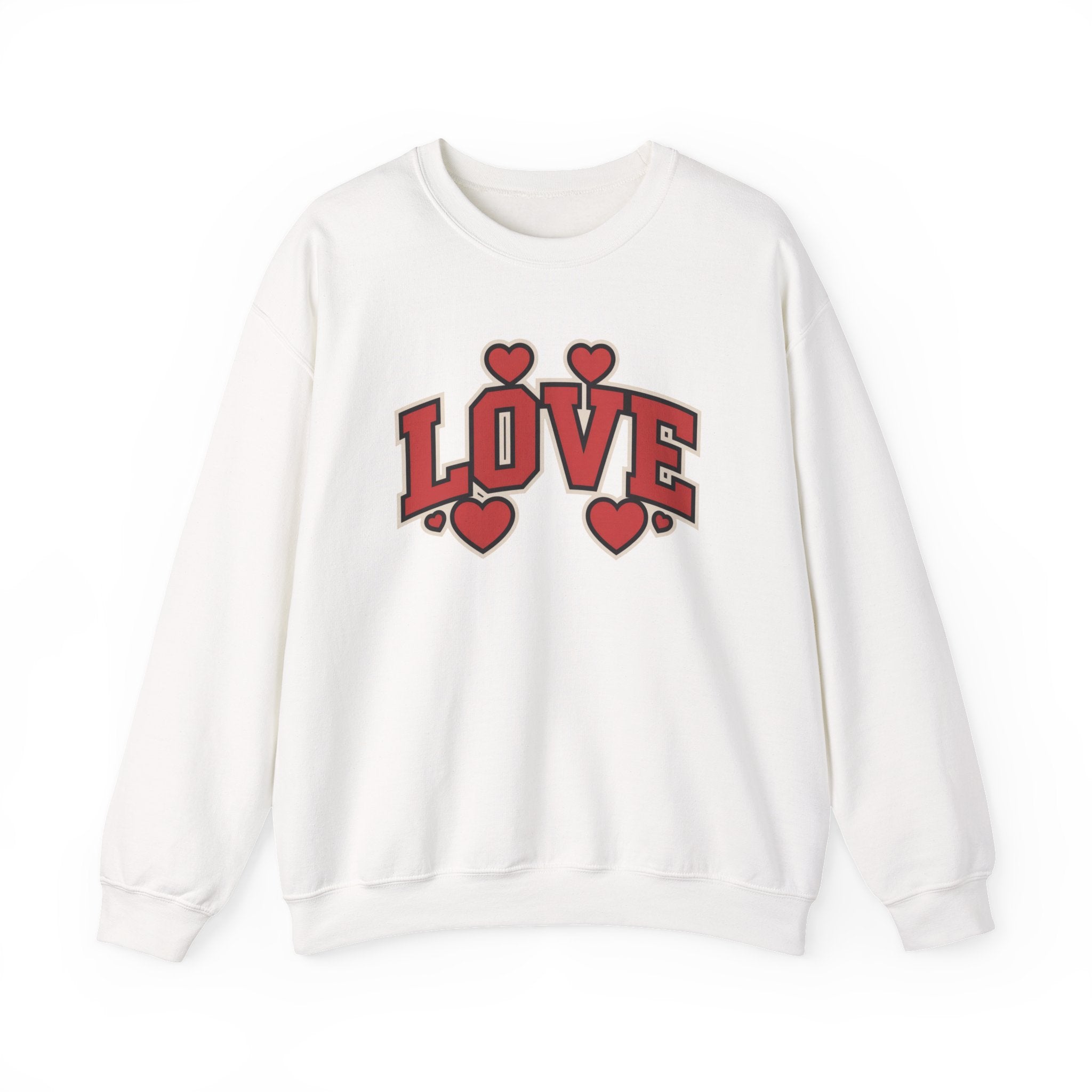 Crewneck Sweatshirt — Classic Everyday Pullover—Valentine Gift
