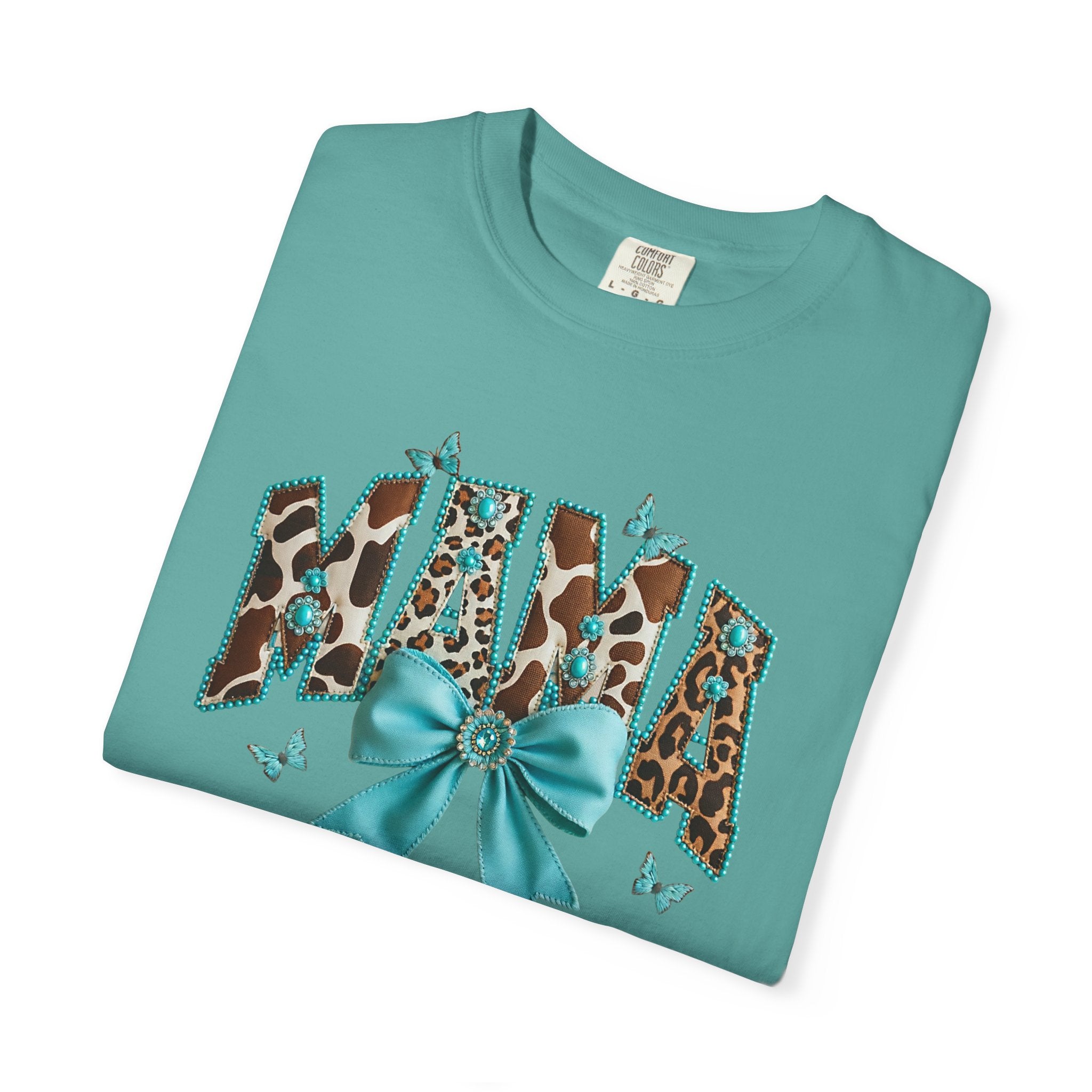 Mama Bold T-Shirt — Garment-Dyed Casual Tee for Moms